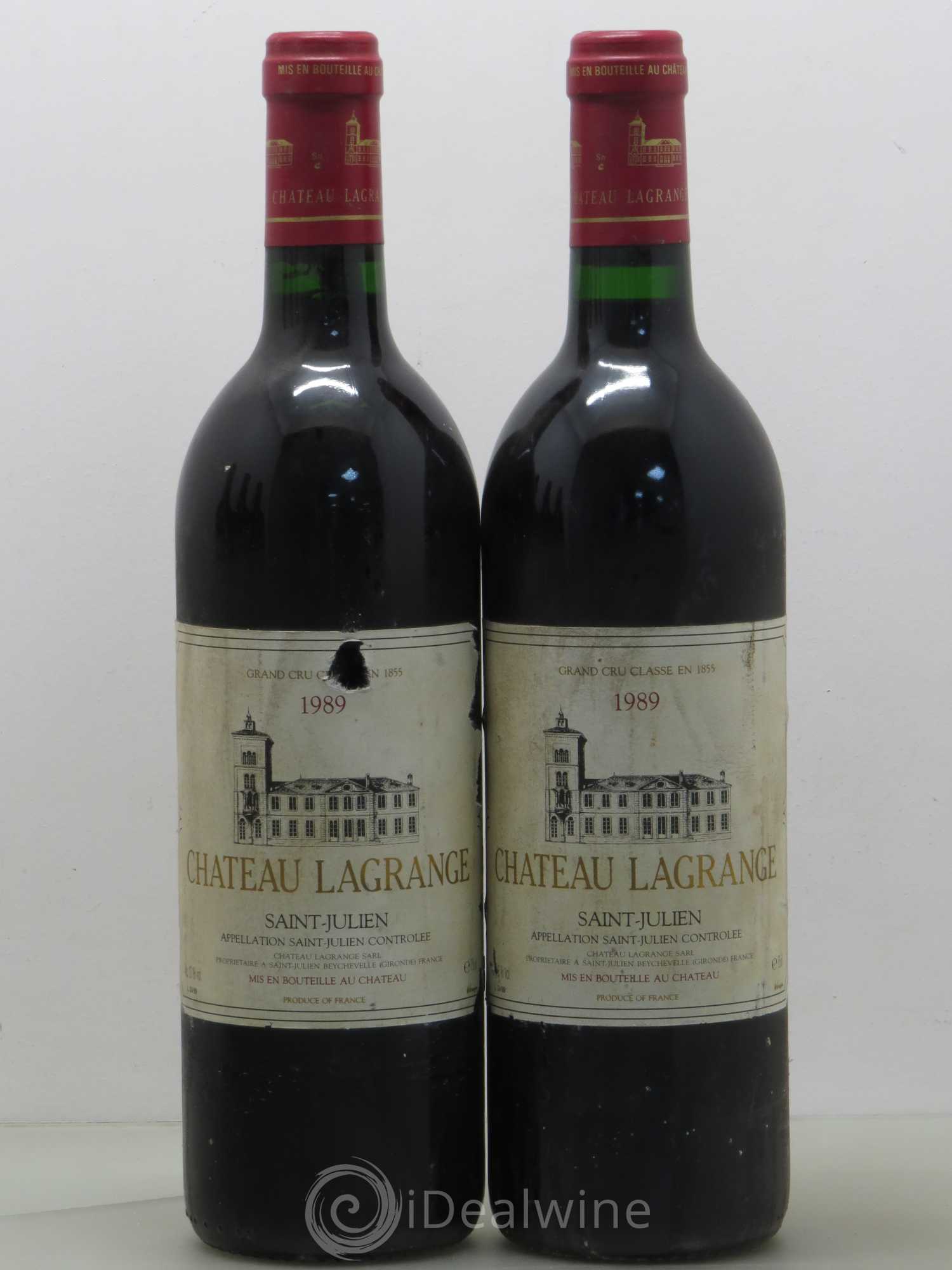 Château Lagrange 3ème Grand Cru Classé 1989 - Lot de 5 bouteilles - 2