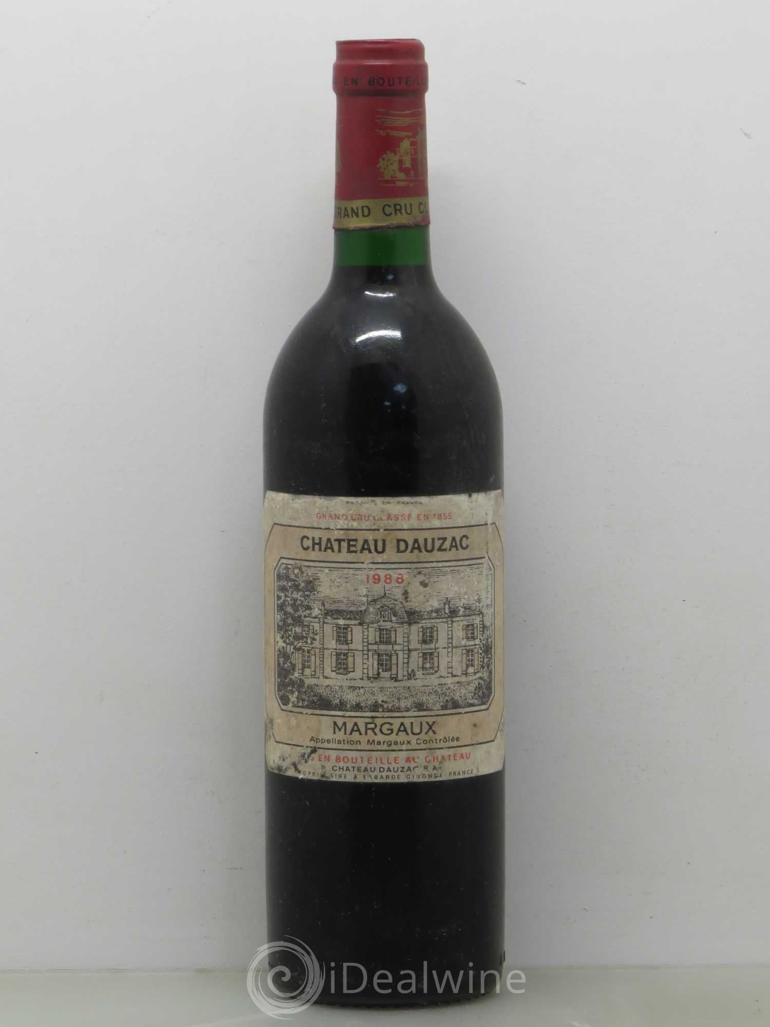 Château Dauzac 5ème Grand Cru Classé 1988 - Lot de 1 bouteille - 0