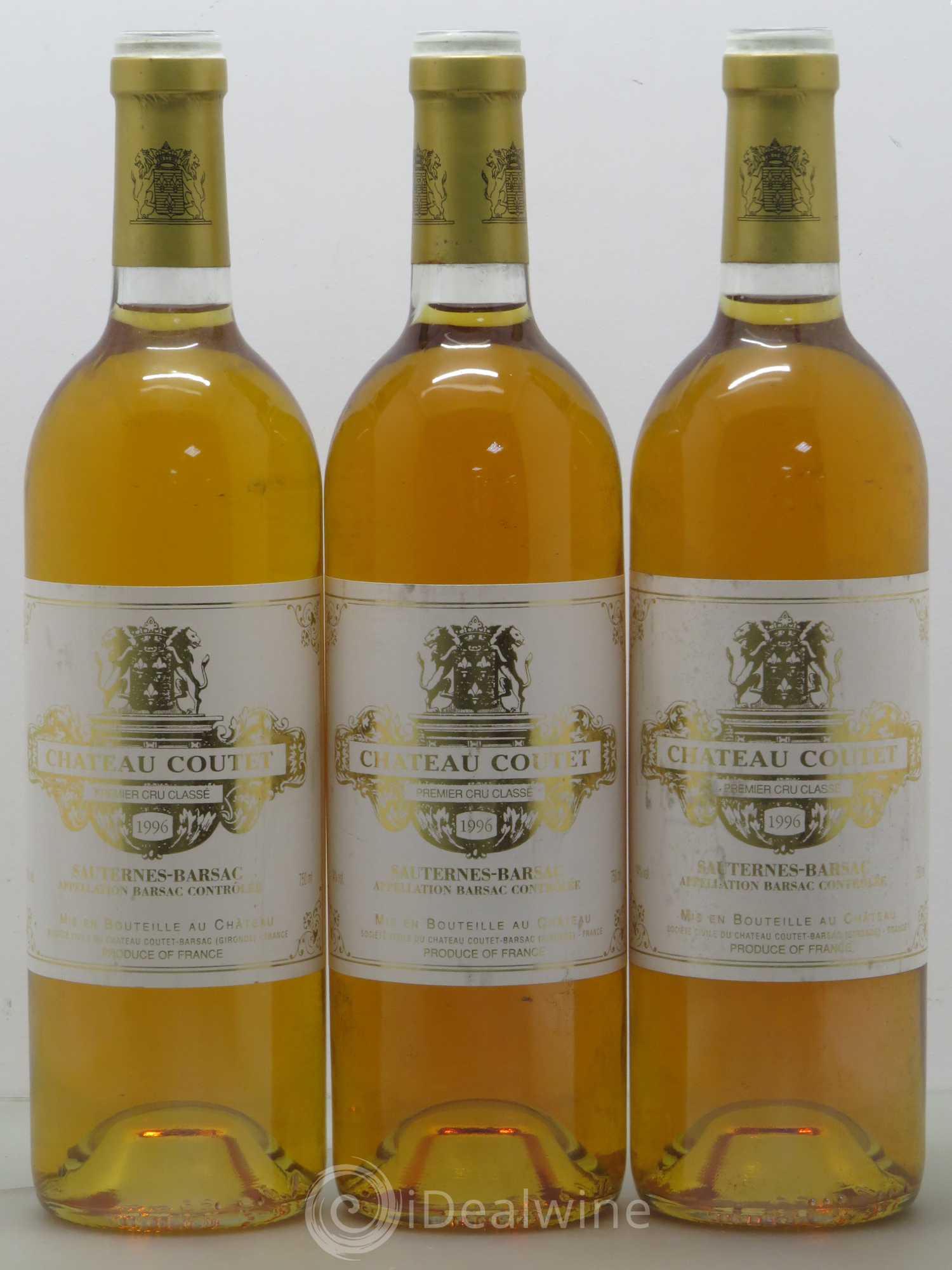 Château Coutet 1er Grand Cru Classé 1996 - Lotto di 6 bottiglie - 2