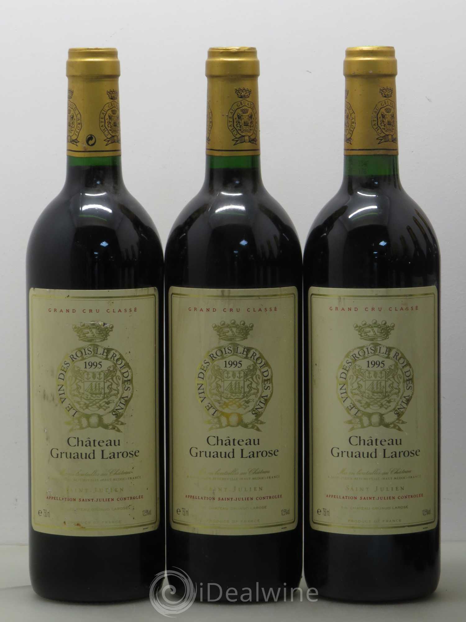 Château Gruaud Larose 2ème Grand Cru Classé 1995 - Lot de 12 bouteilles - 2