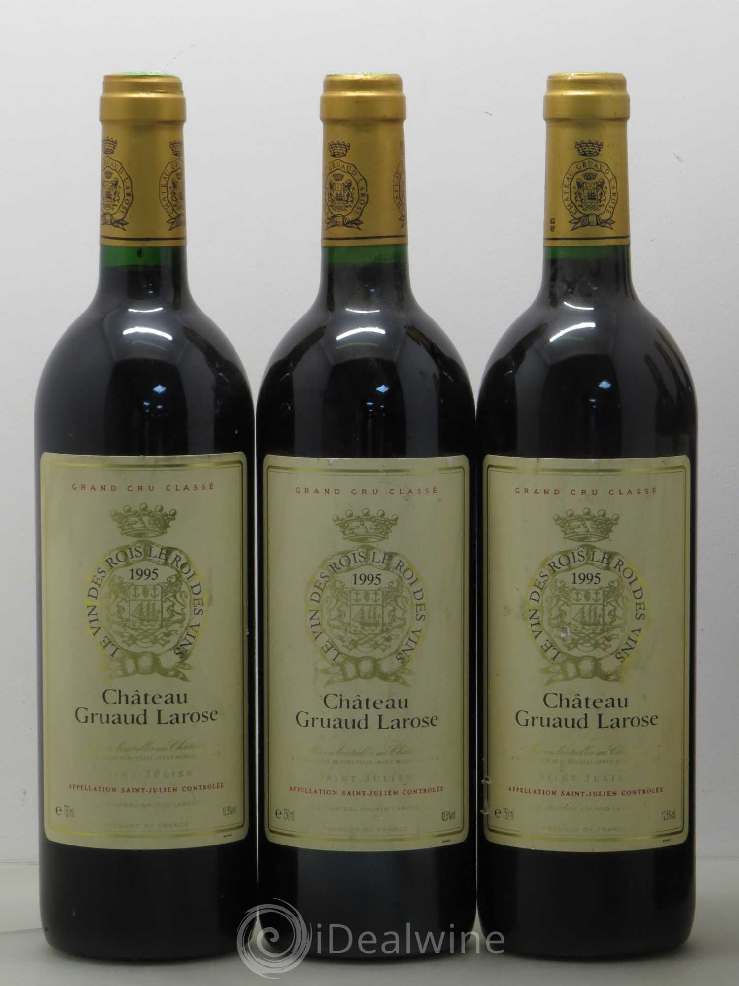 Château Gruaud Larose 2ème Grand Cru Classé 1995 - Lot de 12 bouteilles - 3