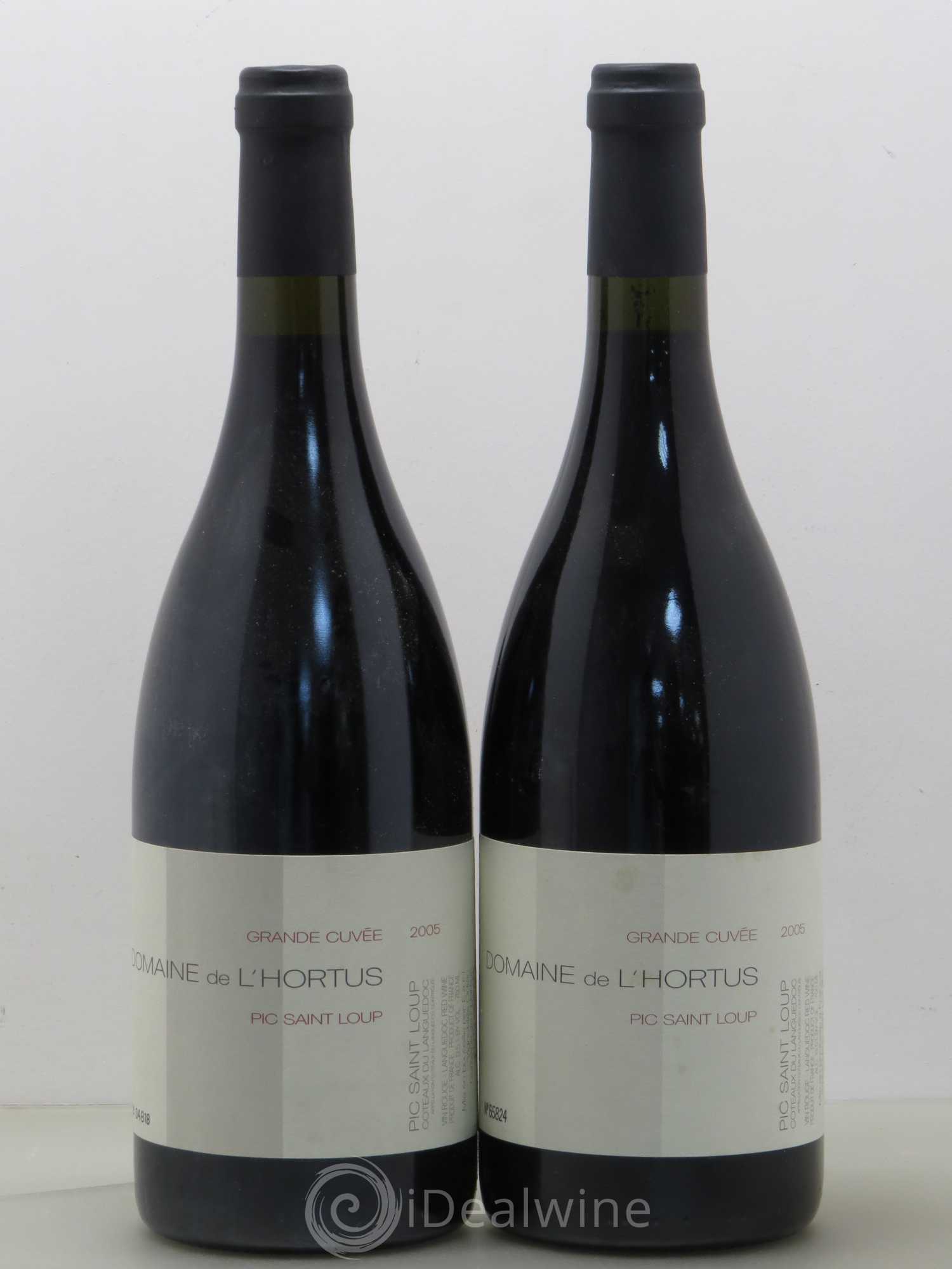 Pic Saint-Loup Domaine de L'Hortus Grande Cuvée Famille Orliac 2005 - Lot de 2 bouteilles - 0