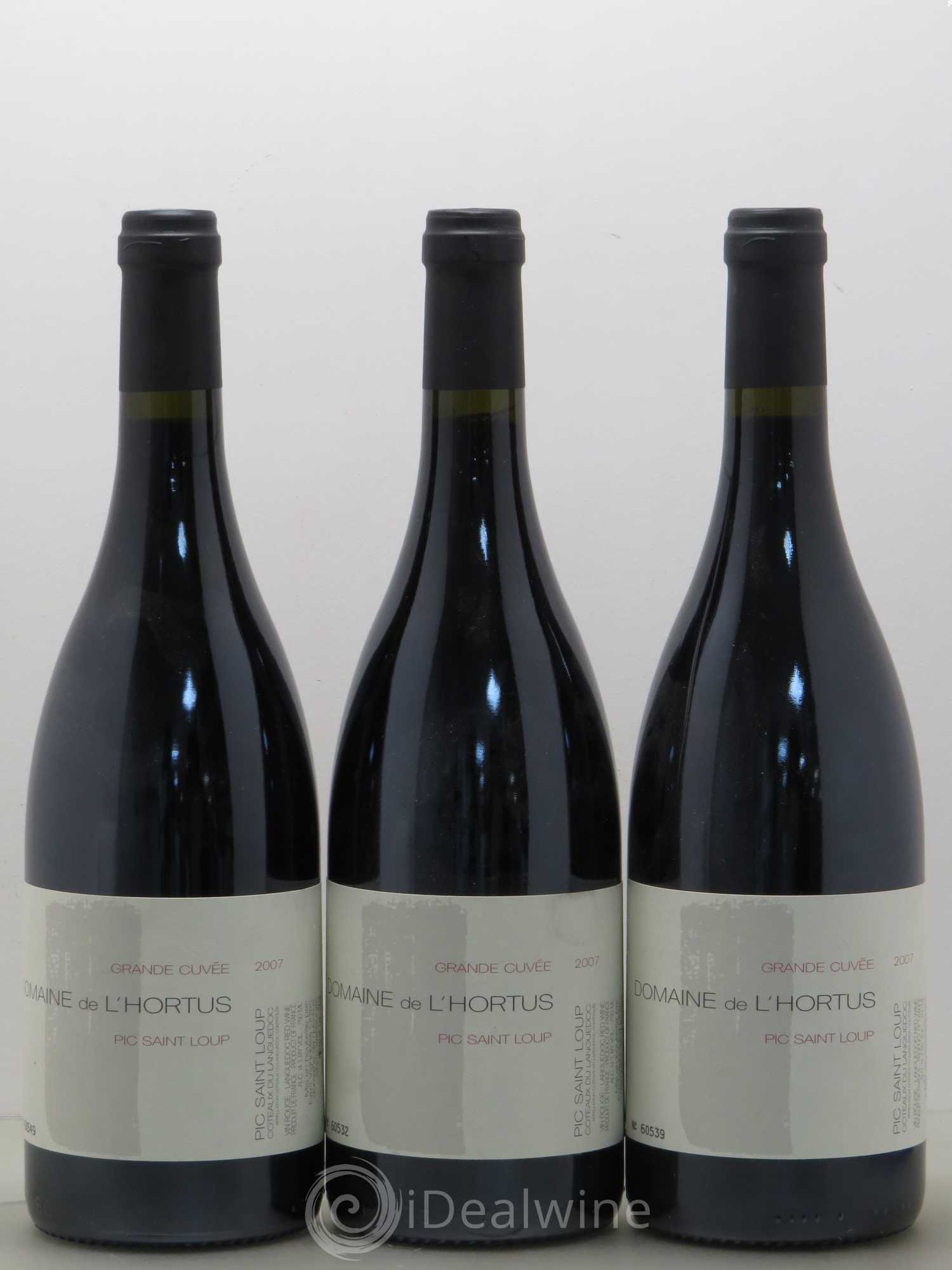 Pic Saint-Loup Domaine de L'Hortus Grande Cuvée Famille Orliac 2007 - Lot de 3 bouteilles - 0
