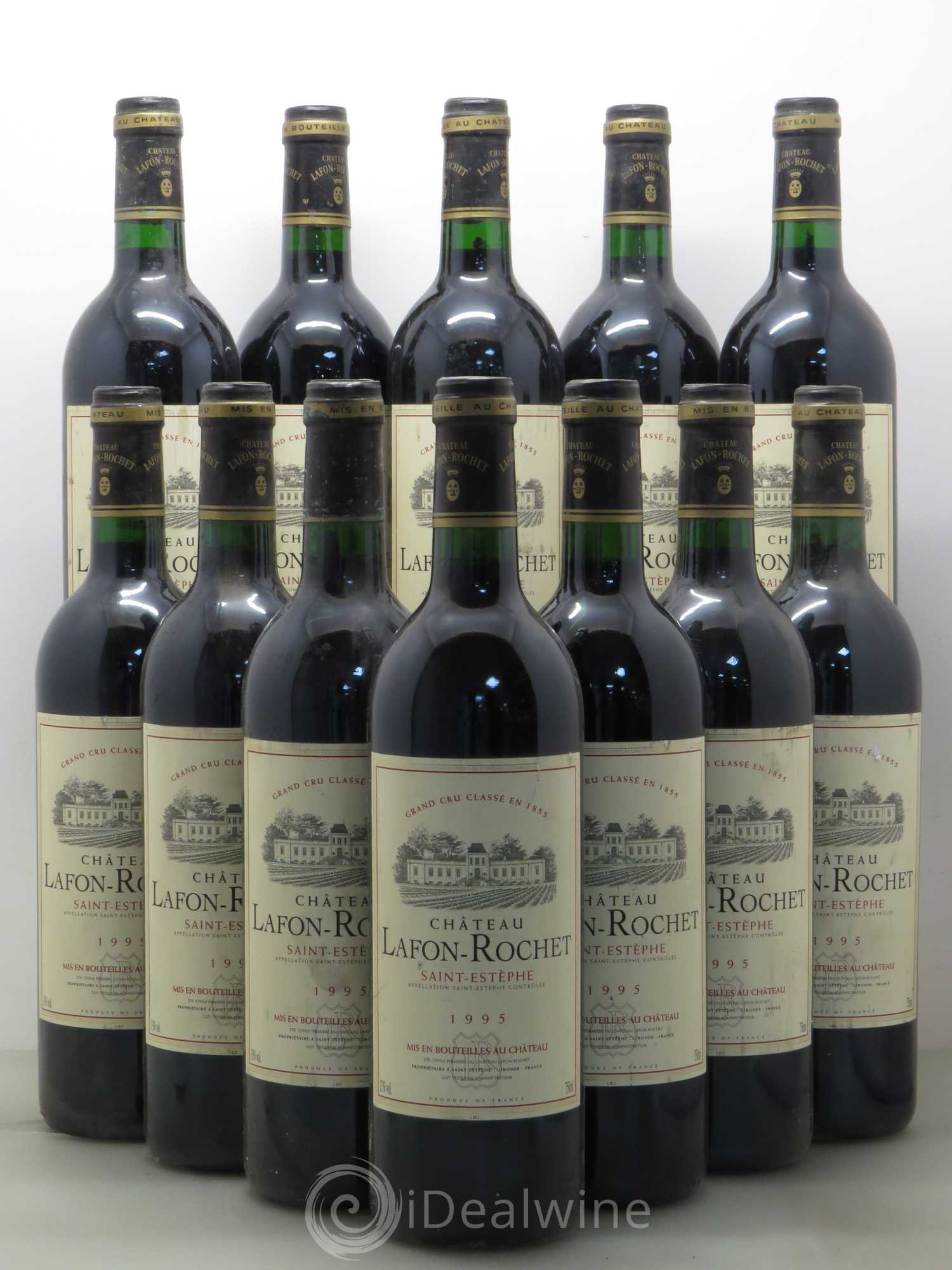 Château Lafon Rochet 4ème Grand Cru Classé 1995 - Lot de 12 bouteilles - 0