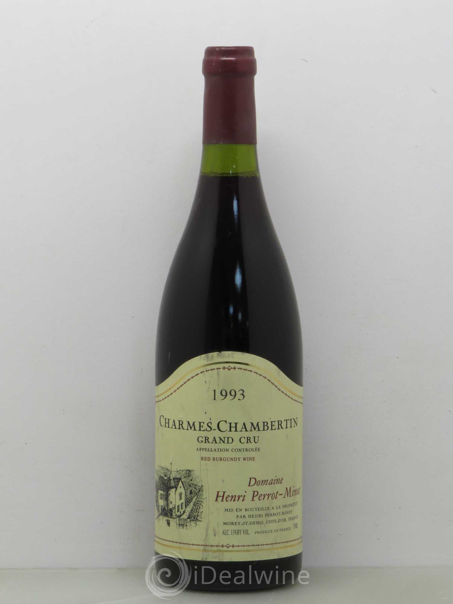 Charmes-Chambertin Grand Cru Perrot Minot 1993 - Lot de 1 bouteille - 0