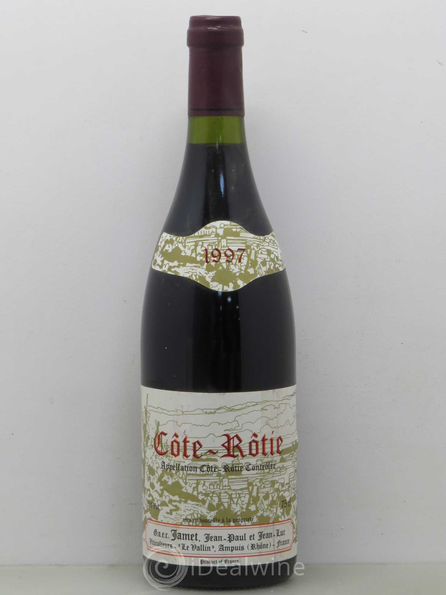 Côte-Rôtie Jamet (Domaine) 1997 - Lot de 1 bouteille - 0