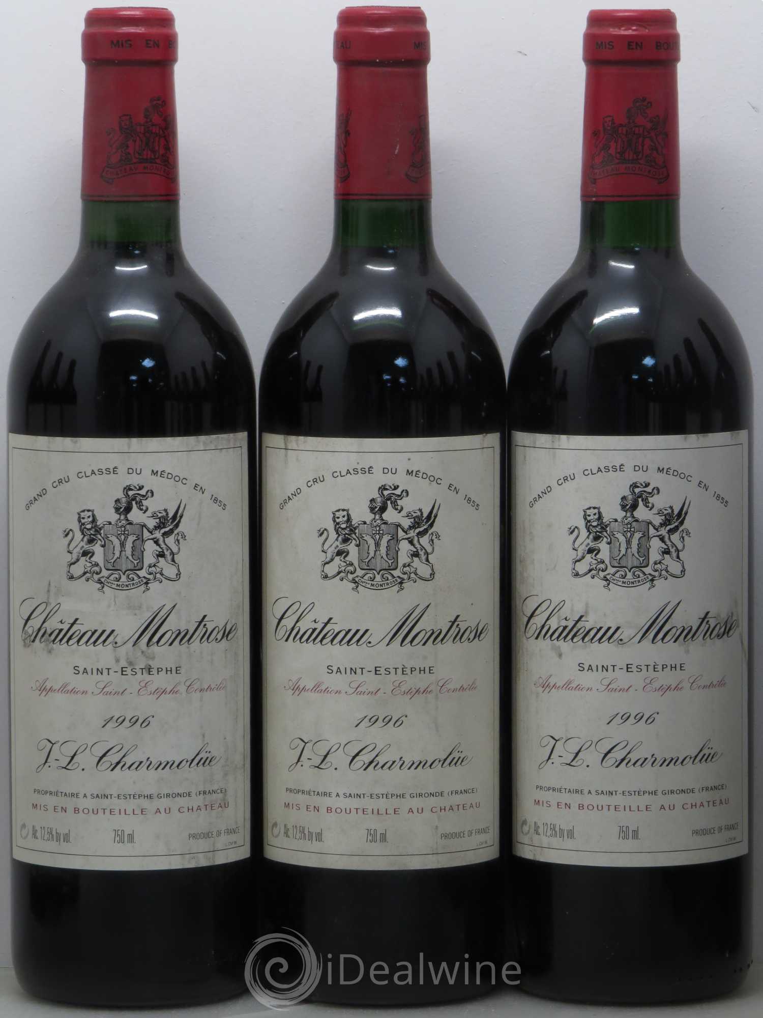 Château Montrose 2ème Grand Cru Classé 1996 - Lot de 12 bouteilles - 2