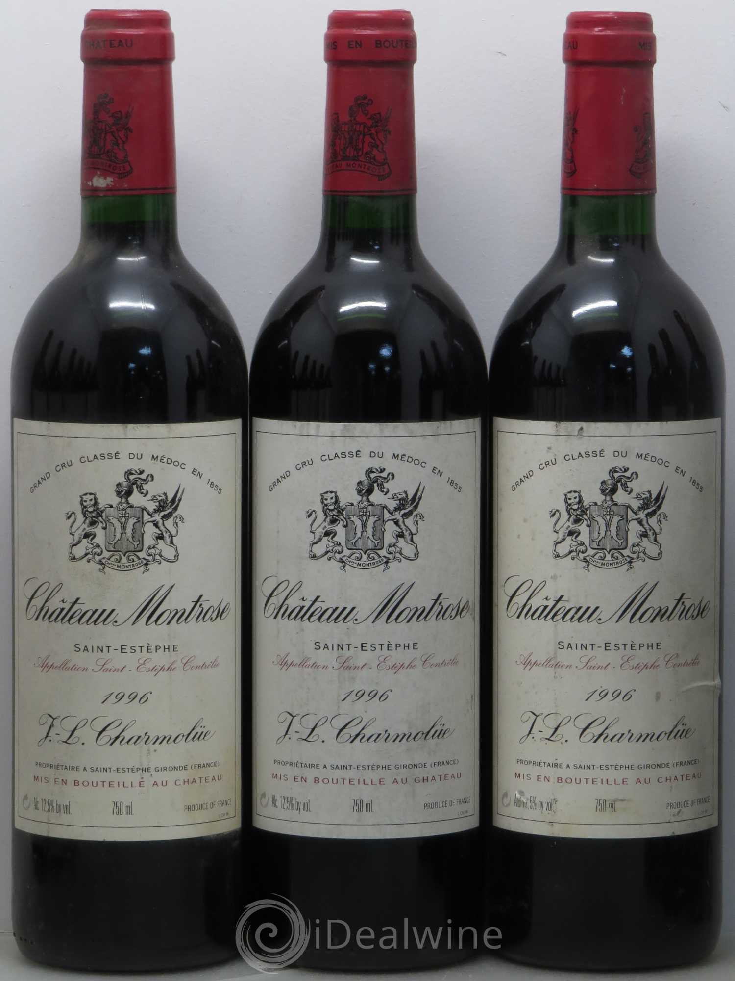 Château Montrose 2ème Grand Cru Classé 1996 - Lot de 12 bouteilles - 3