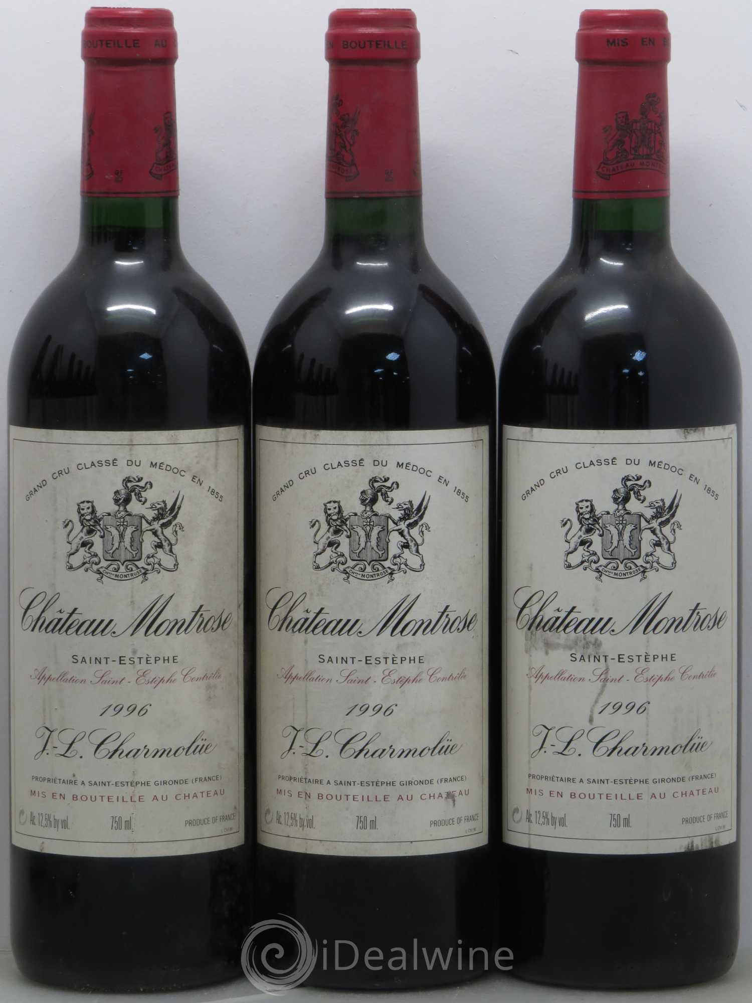 Château Montrose 2ème Grand Cru Classé 1996 - Lot de 12 bouteilles - 4