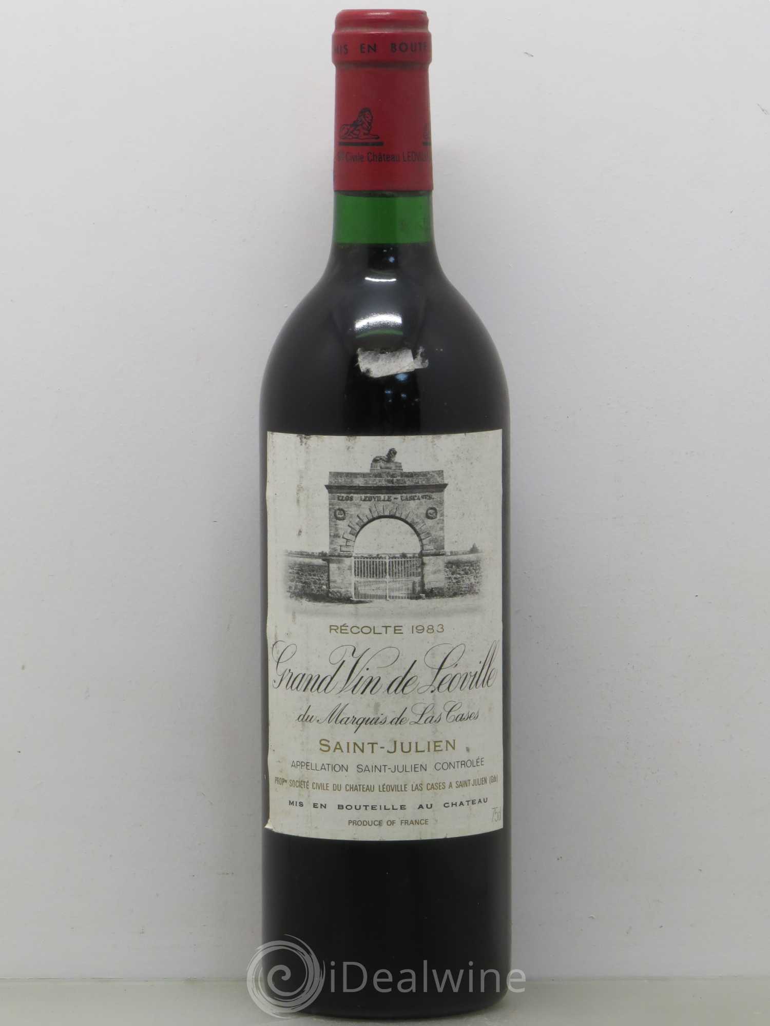 Château Léoville Las Cases 2ème Grand Cru Classé 1983 - Lot de 1 bouteille - 0