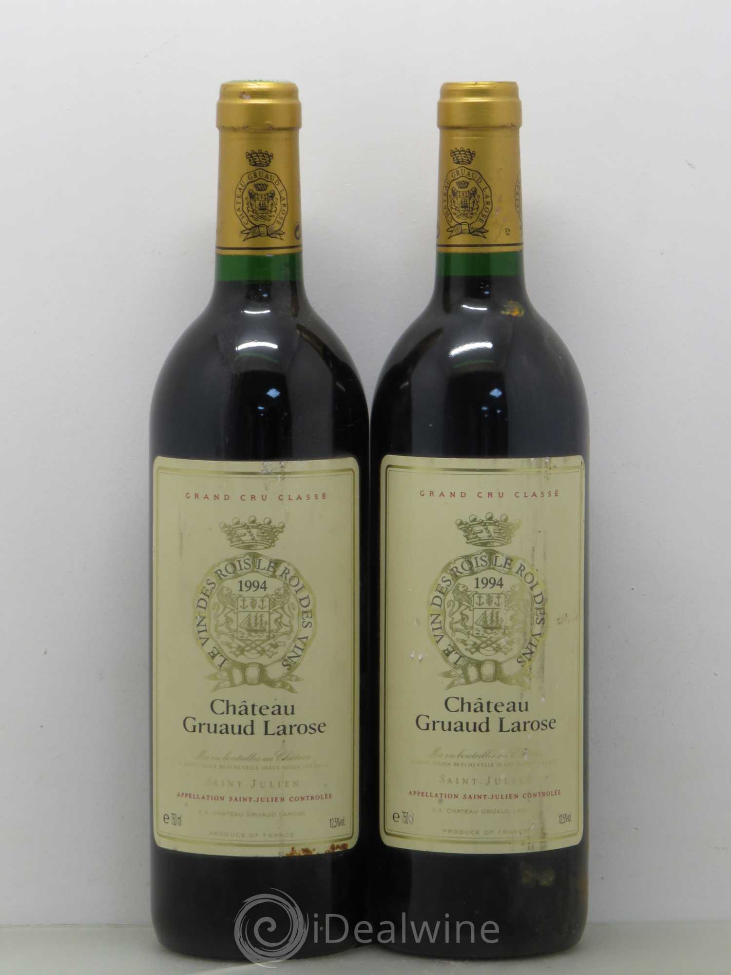 Château Gruaud Larose 2ème Grand Cru Classé 1994 - Lot de 5 bouteilles - 2