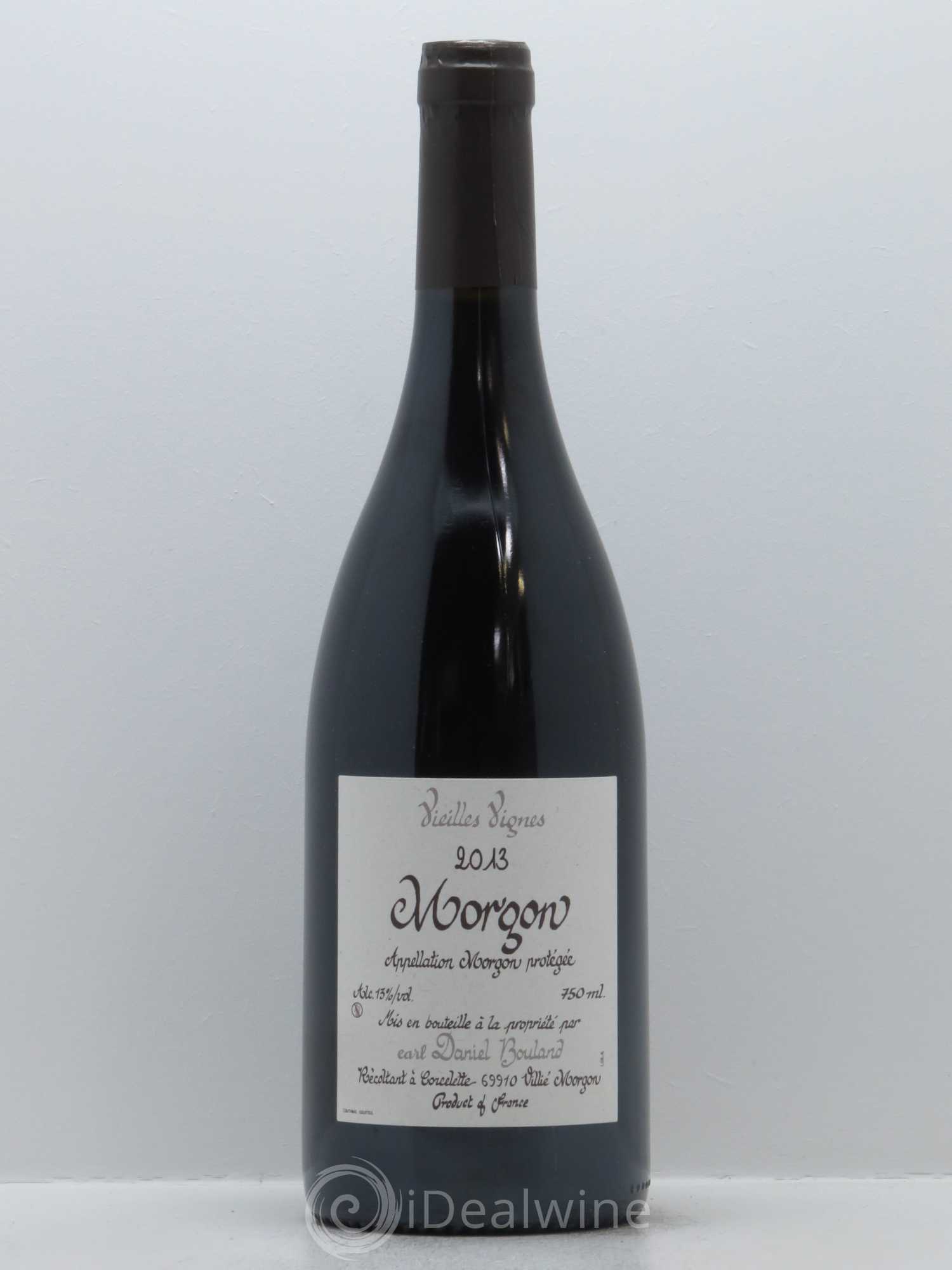 Morgon Vieilles Vignes Daniel Bouland (Domaine) 2013 - Lot de 1 bouteille - 0