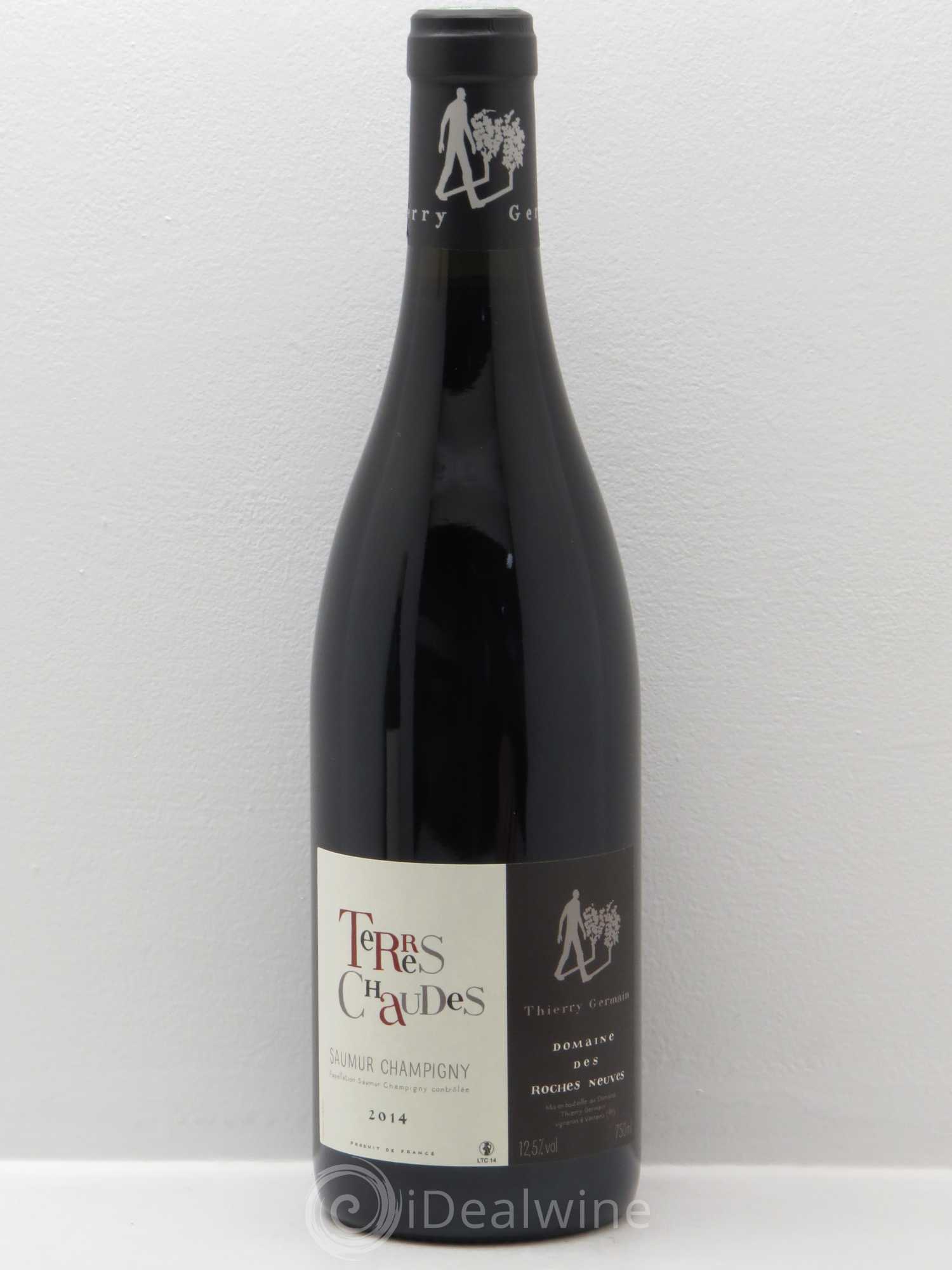 Saumur-Champigny Terres Chaudes Domaine des Roches Neuves - Thierry Germain 2014 - Lot de 1 bouteille - 0