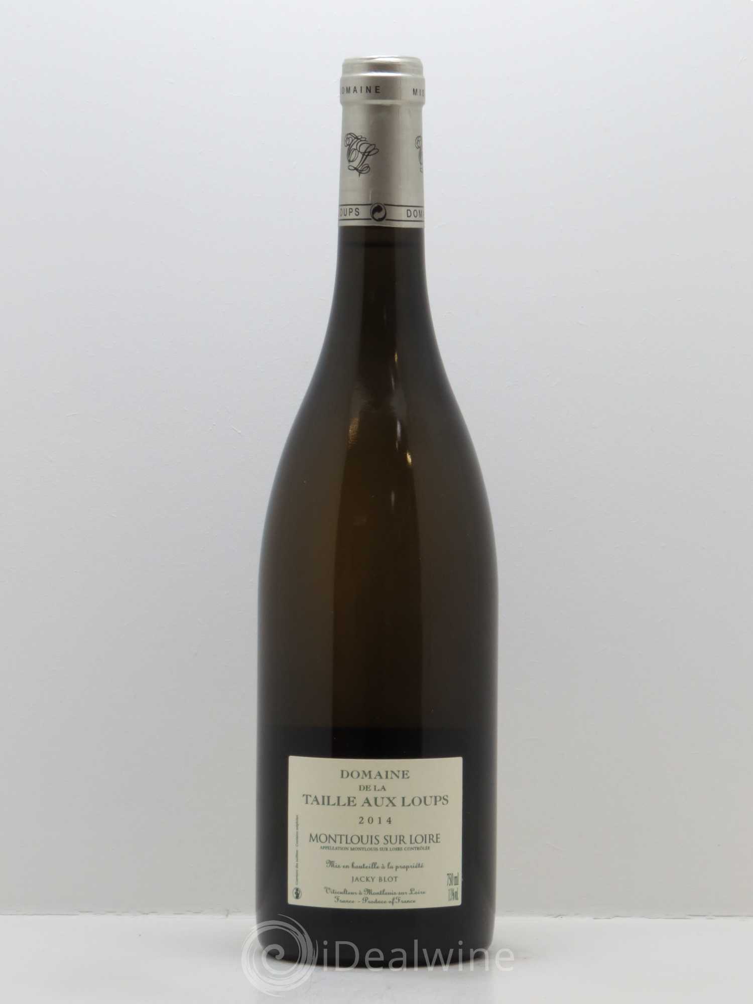 Montlouis-sur-Loire Rémus Plus La Taille aux Loups - Jacky Blot 2014 - Lot de 1 bouteille - 1