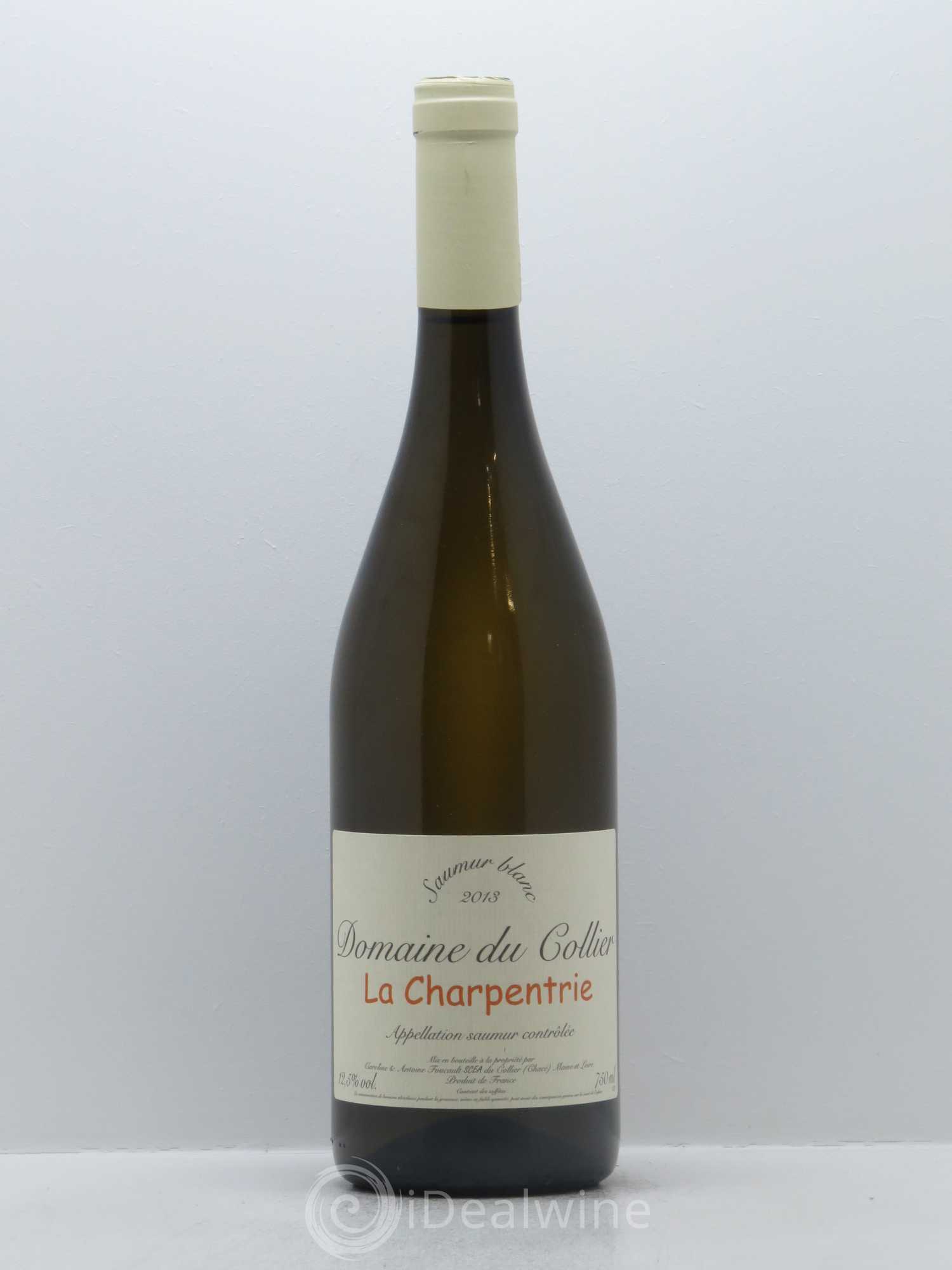 Saumur La Charpentrie Domaine du Collier 2013 - Lot de 1 bouteille - 0