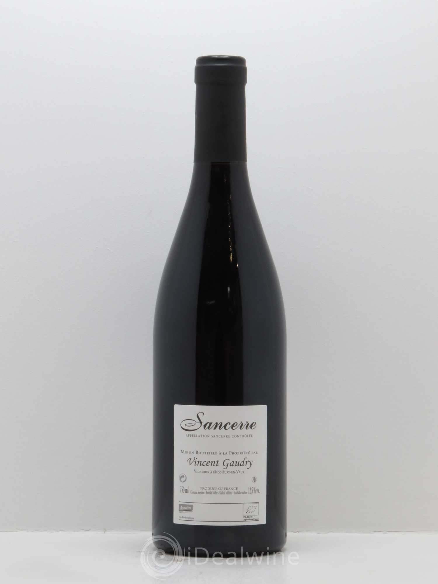 Sancerre Vincengetorix Vincent Gaudry 2016 - Lot de 1 bouteille - 1