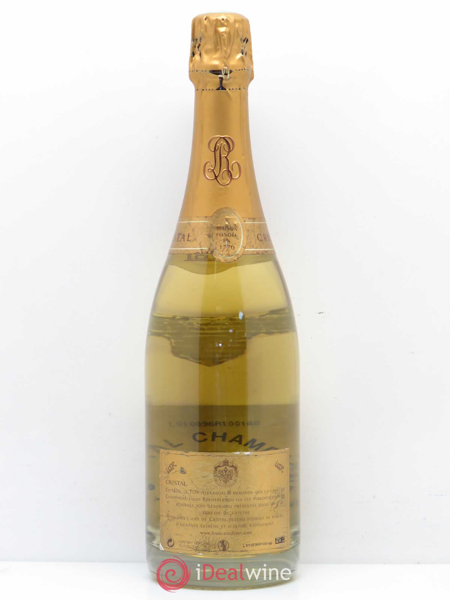 Cristal Louis Roederer 2007 - Lot de 1 bouteille - 1