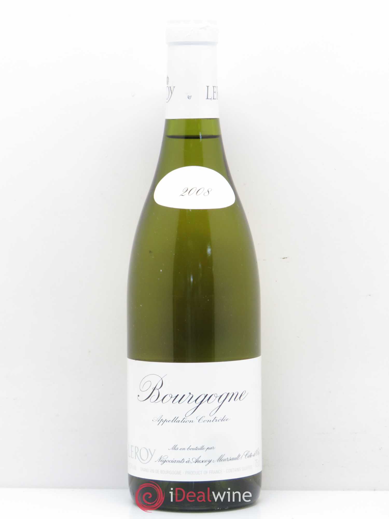 Bourgogne Leroy SA 2008 - Lot de 1 bouteille - 0