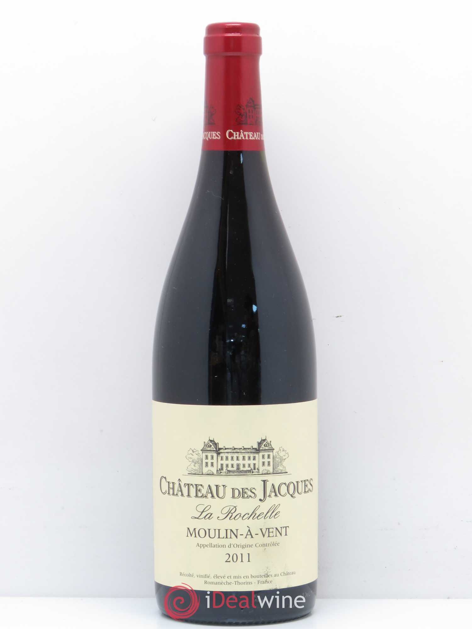 Moulin-à-Vent La Rochelle Château des Jacques 2011 - Lot de 1 bouteille - 0