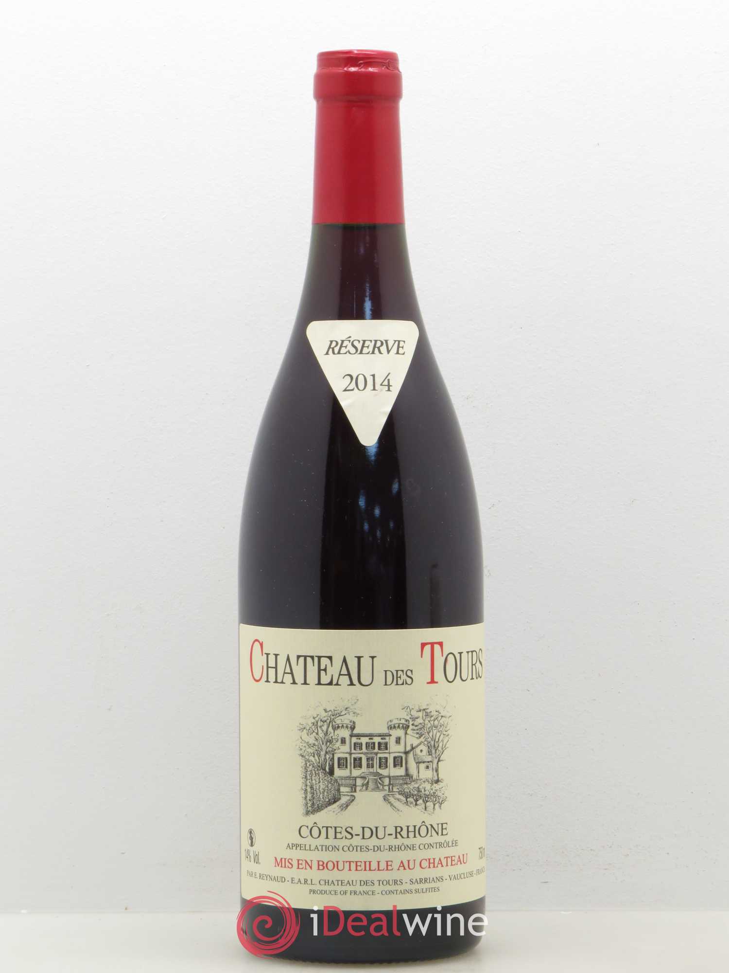 Côtes-du-Rhône Château des Tours Emmanuel Reynaud 2014 - Lot de 1 bouteille - 0