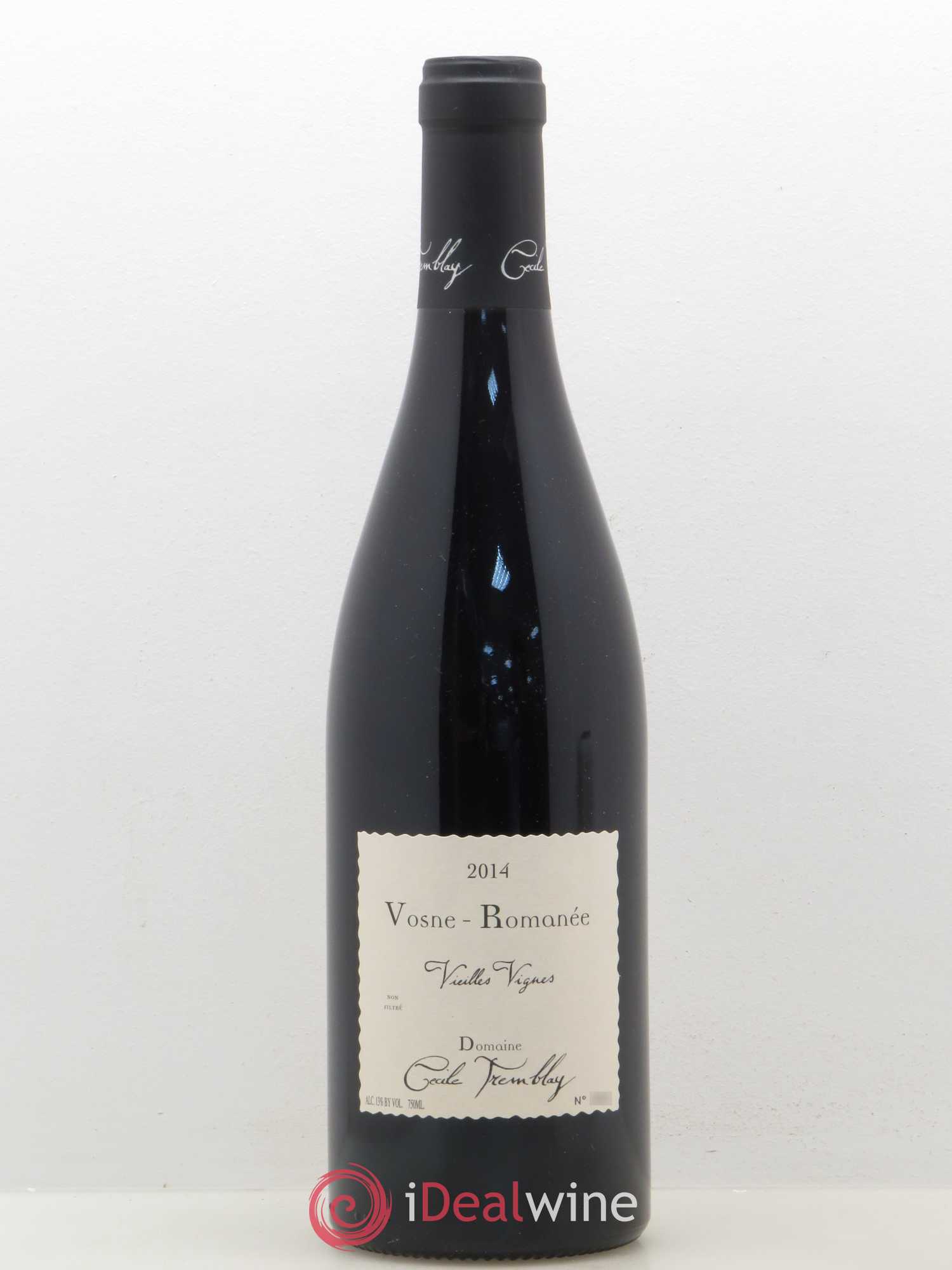 Vosne-Romanée Vieilles Vignes Cécile Tremblay 2014 - Lot de 1 bouteille - 0