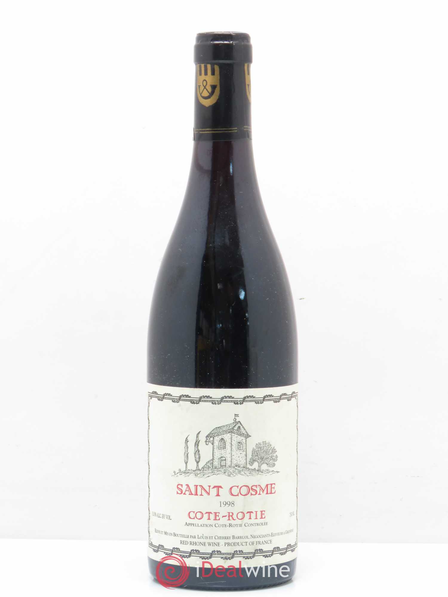 Côte-Rôtie Domaine Saint Cosme 1998 - Posten von 1 Flasche - 0
