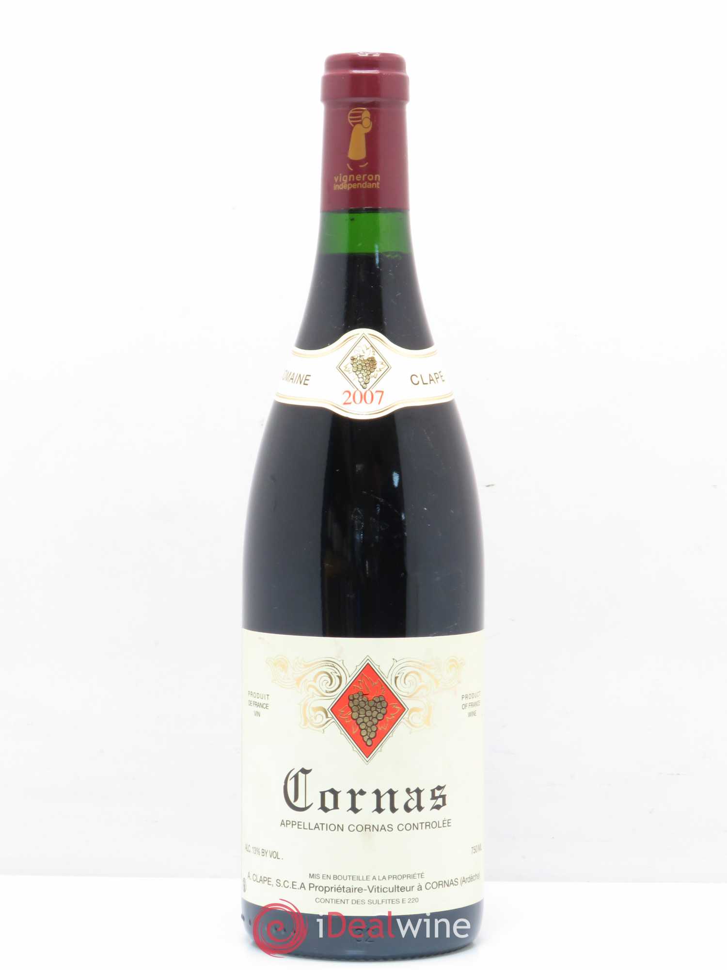 Cornas Auguste Clape 2007 - Lot de 1 bouteille - 0