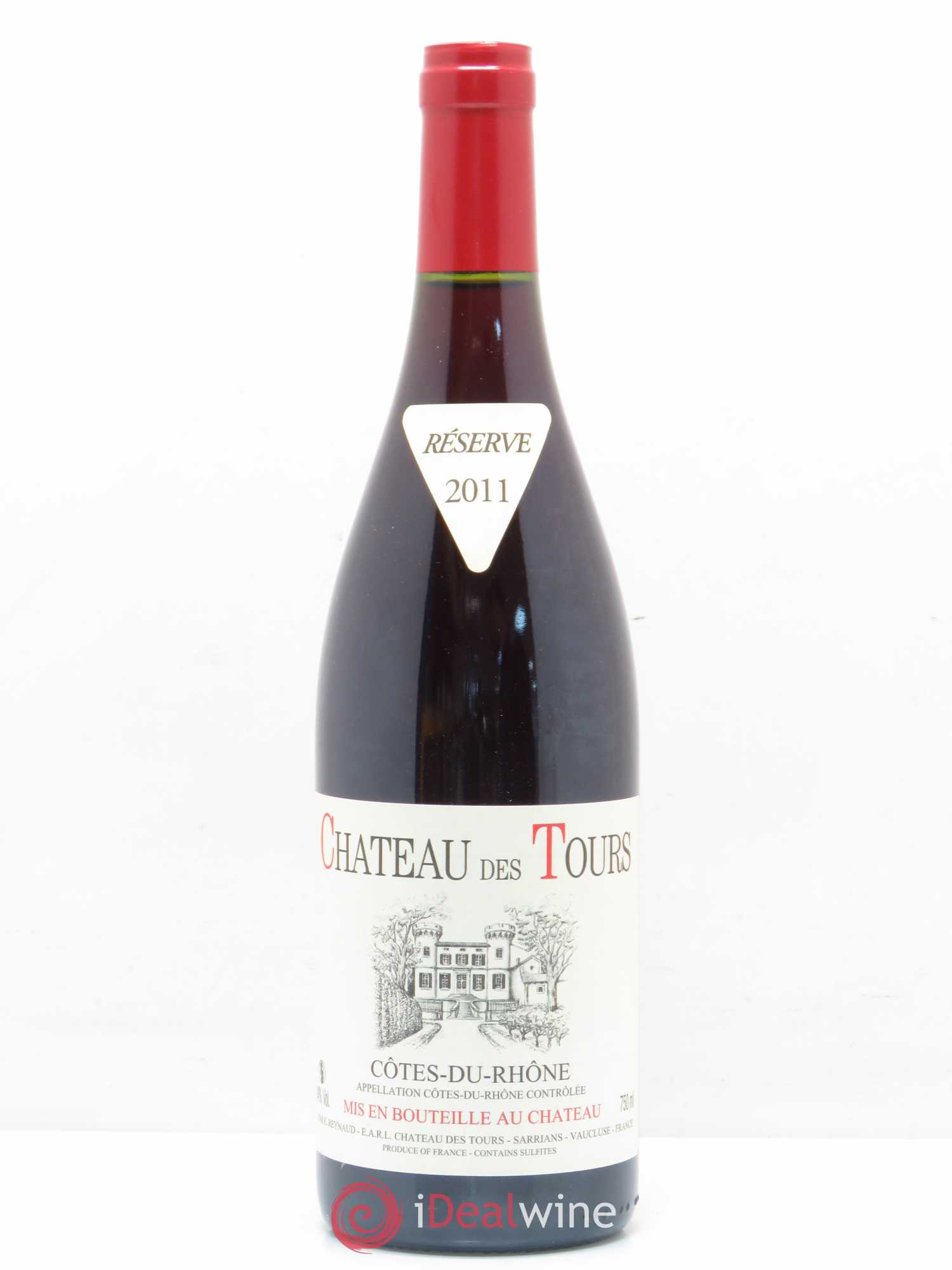 Côtes-du-Rhône Château des Tours Emmanuel Reynaud 2011 - Lot de 1 bouteille - 0
