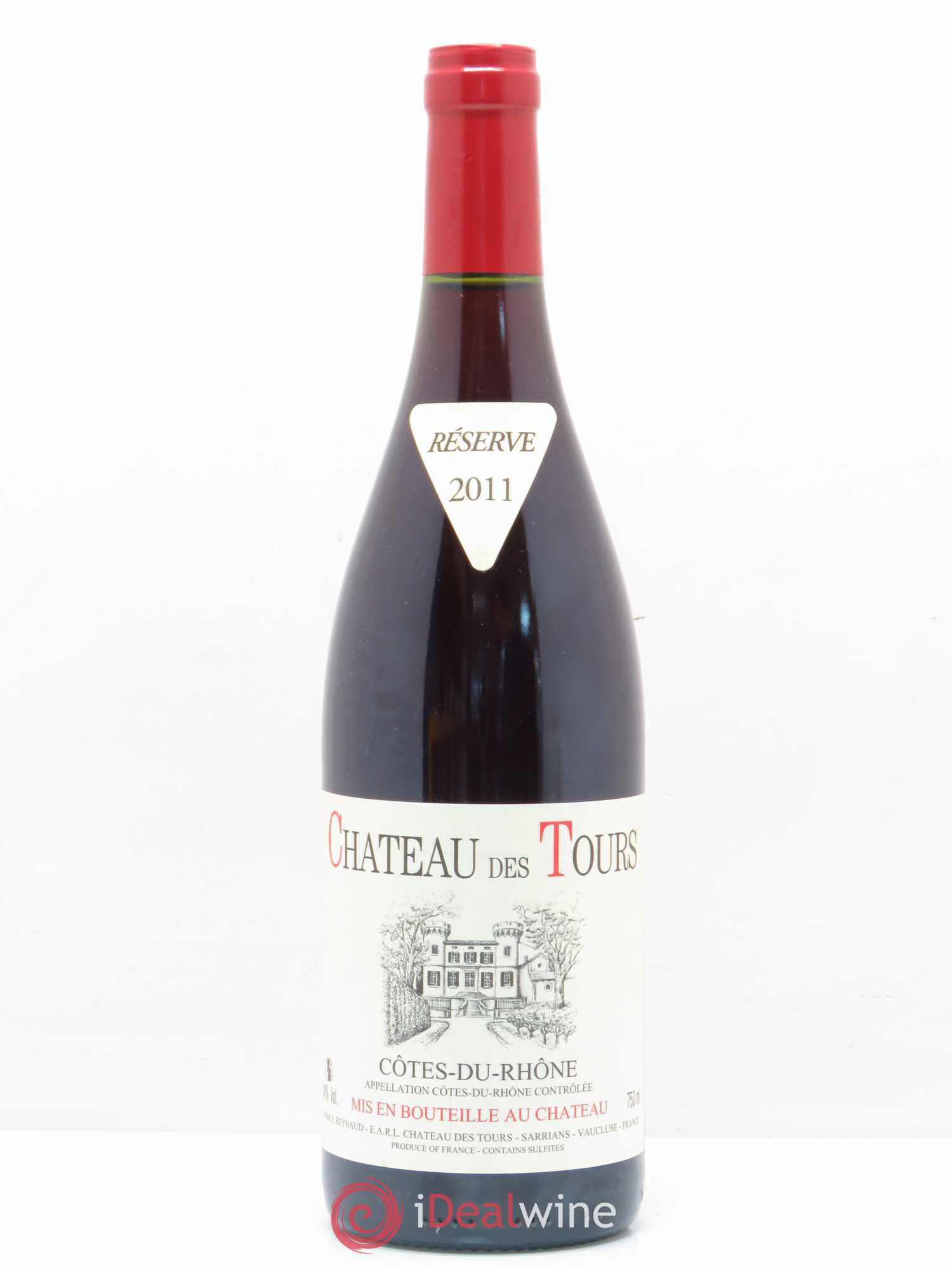 Côtes-du-Rhône Château des Tours Emmanuel Reynaud 2011 - Lot de 1 bouteille - 0