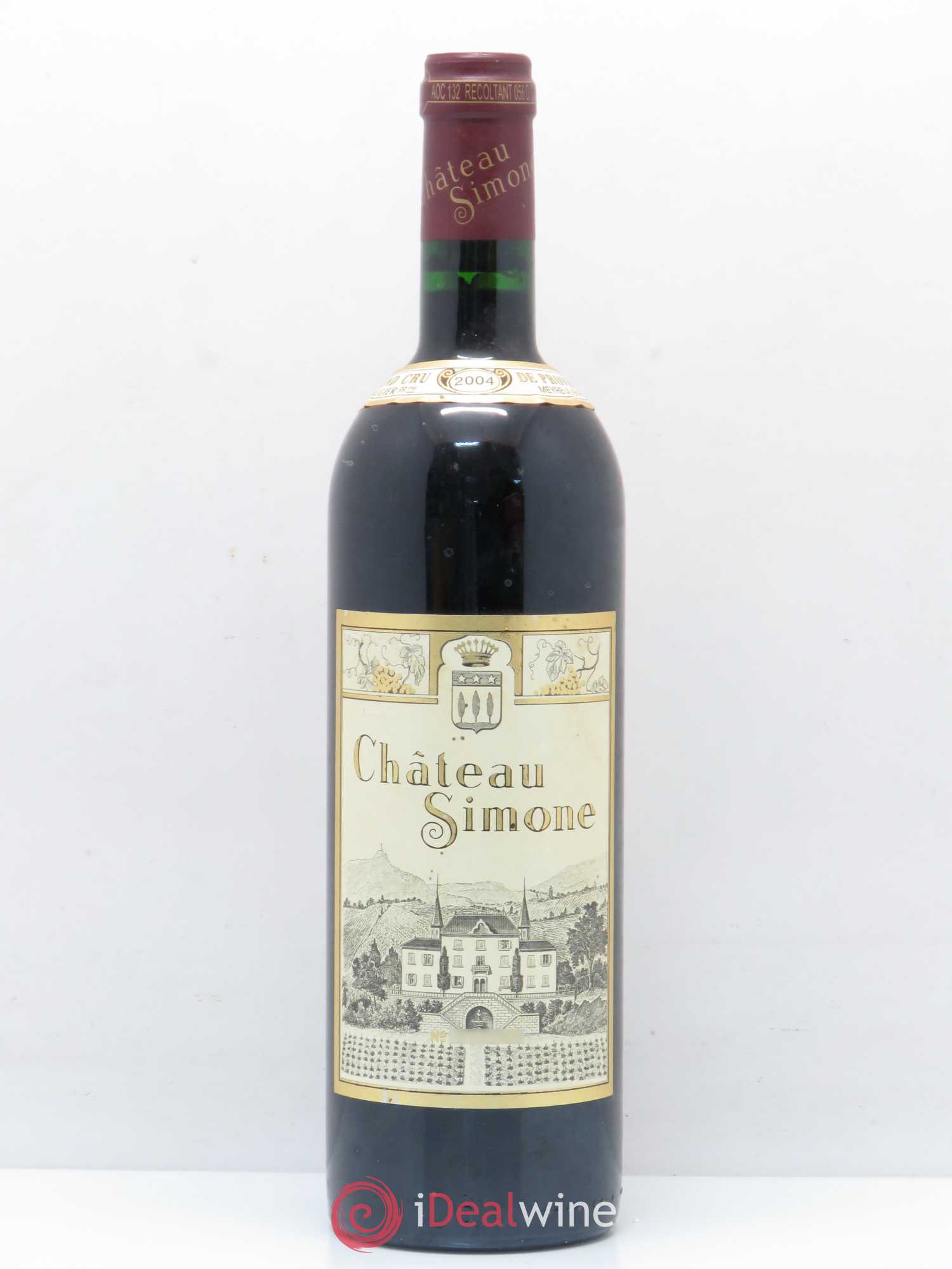 Palette Château Simone Famille Rougier 2004 - Lot de 1 bouteille - 0