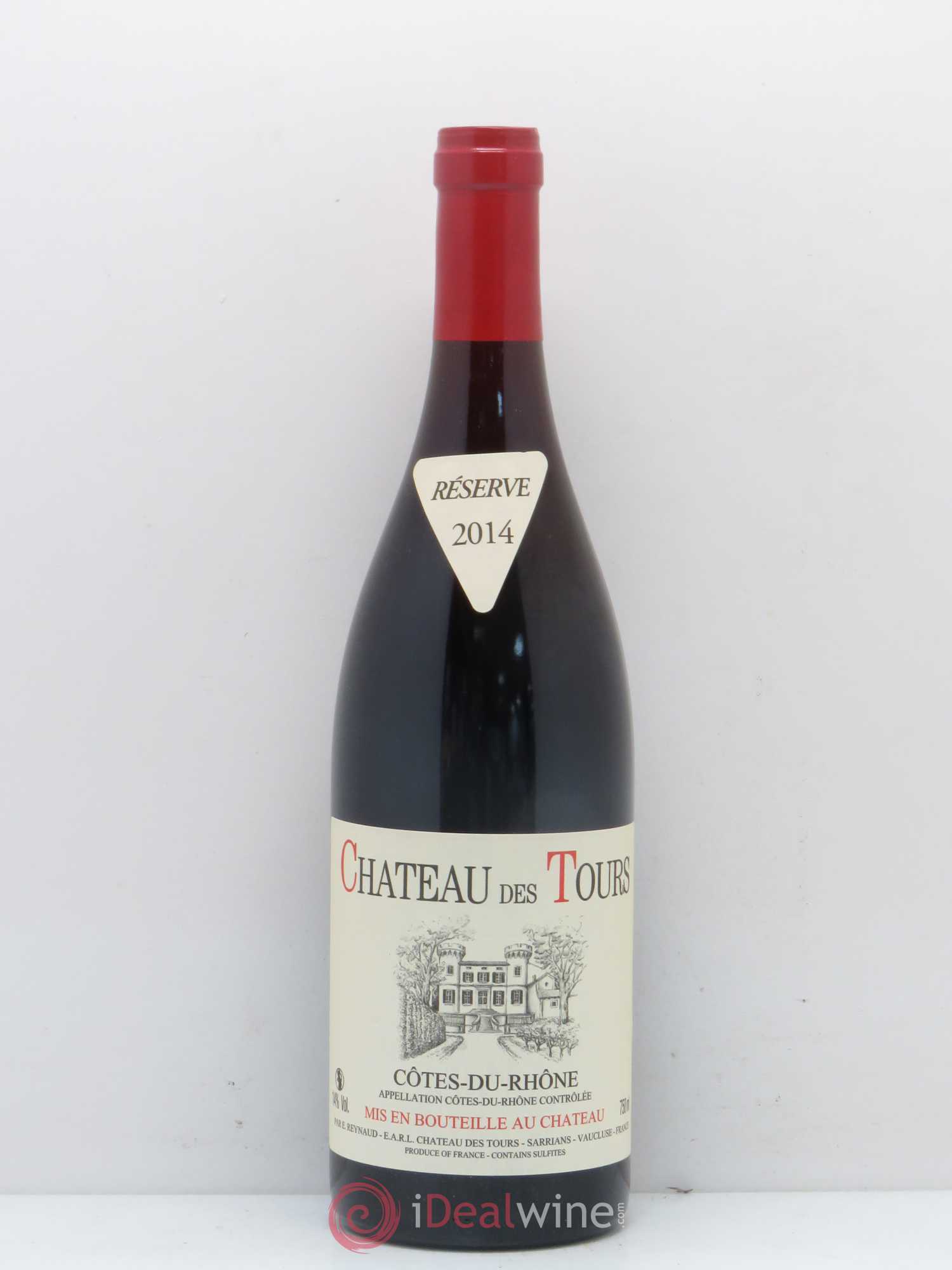 Côtes-du-Rhône Château des Tours Emmanuel Reynaud 2014 - Lot de 1 bouteille - 0