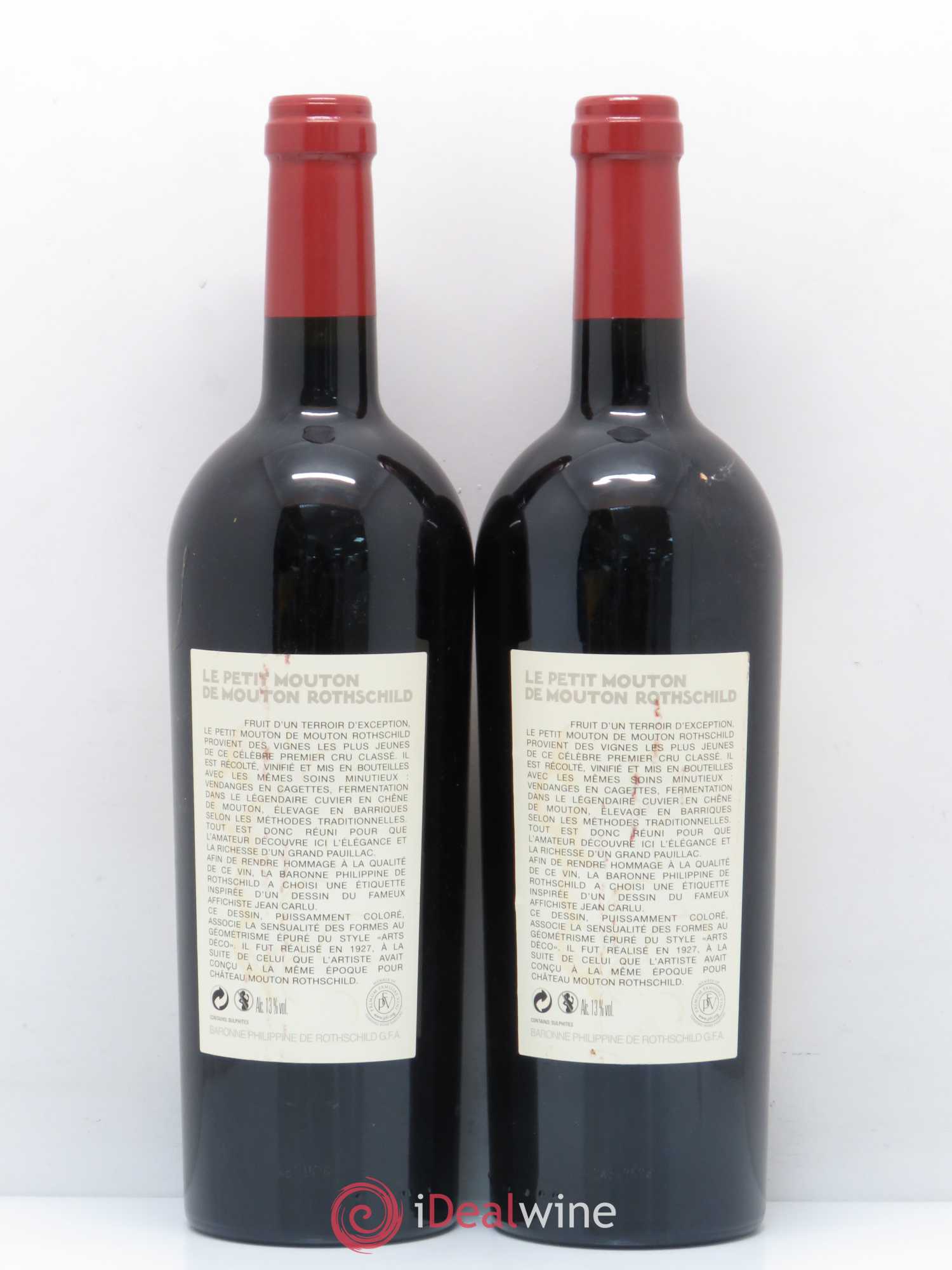 Petit Mouton Second Vin 2009 - Lot de 2 bouteilles - 1