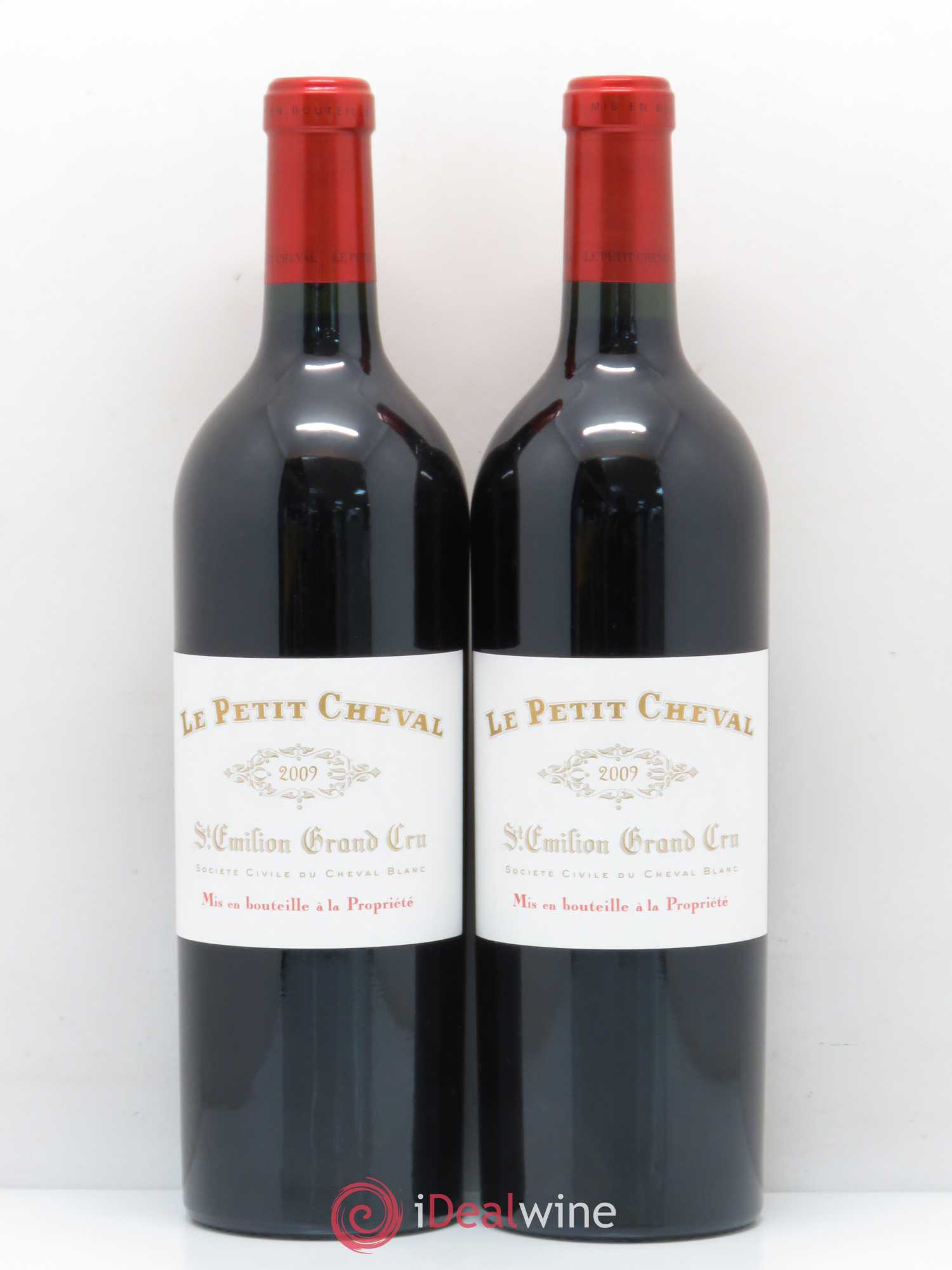 Le Petit Cheval Second Vin 2009 - Lot de 2 bouteilles - 0