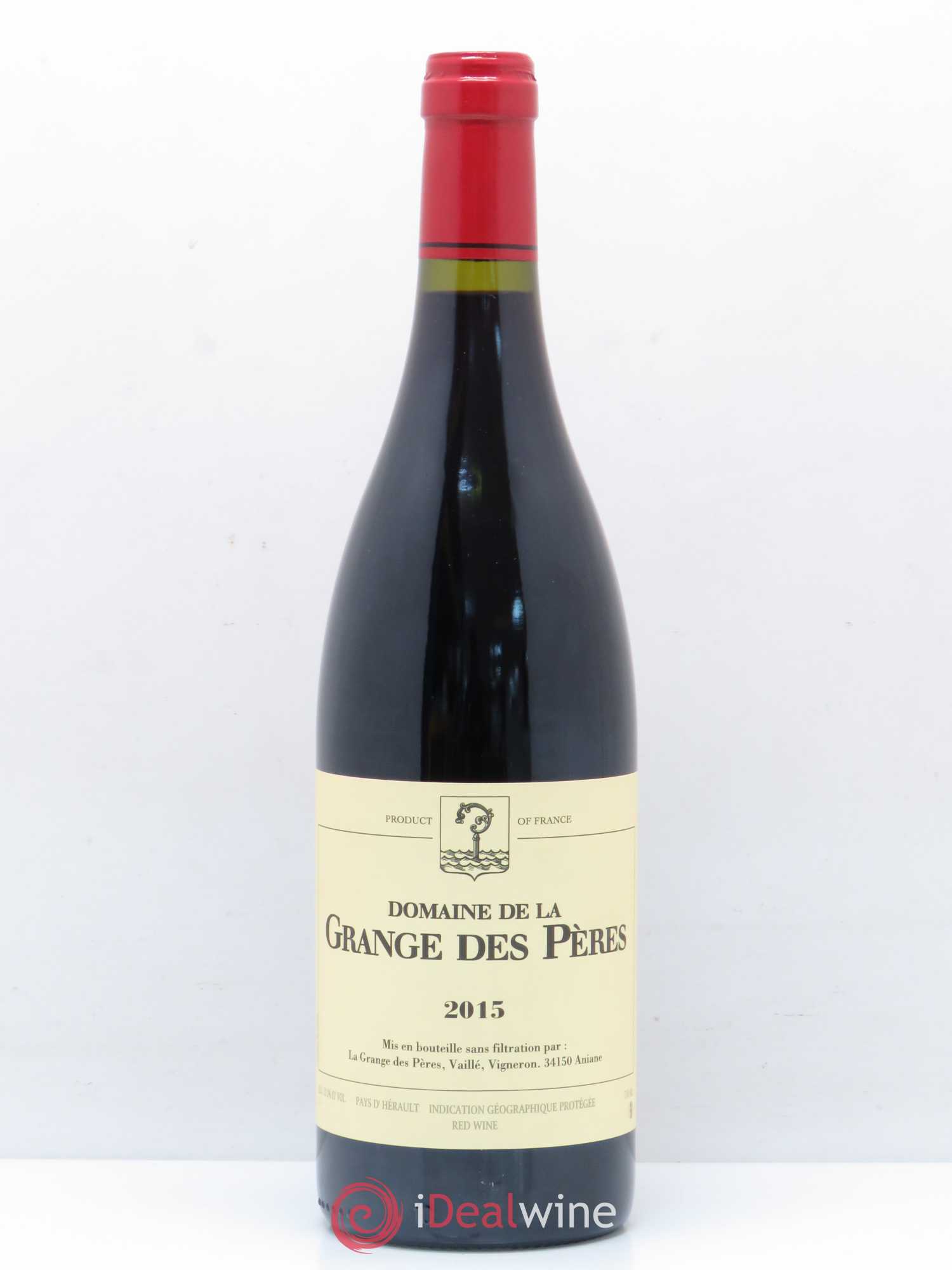Pays d'Hérault Grange des Pères Laurent Vaillé 2015 - Lot de 1 bouteille - 0
