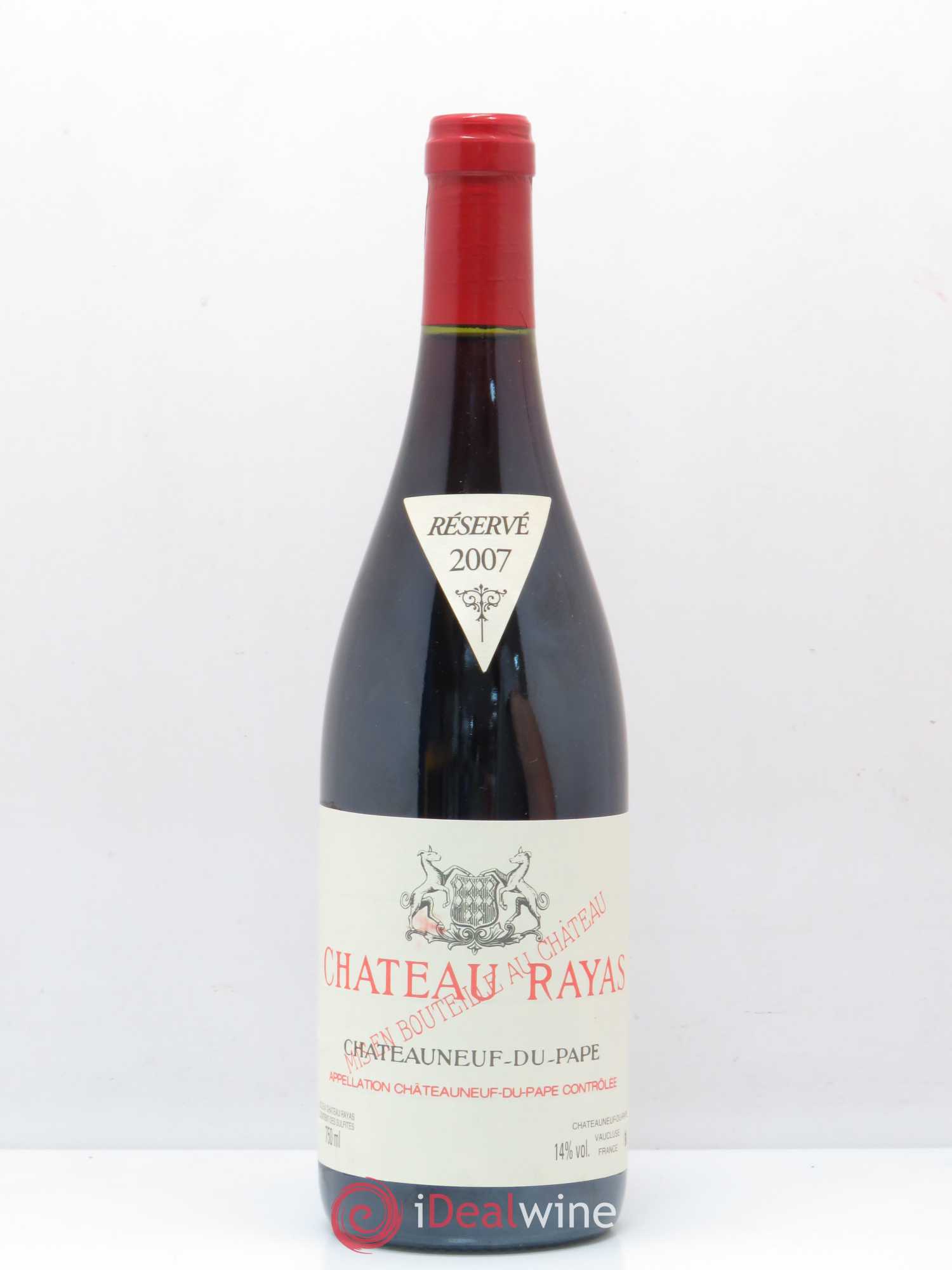 Châteauneuf-du-Pape Château Rayas Emmanuel Reynaud 2007 - Lot de 1 bouteille - 0