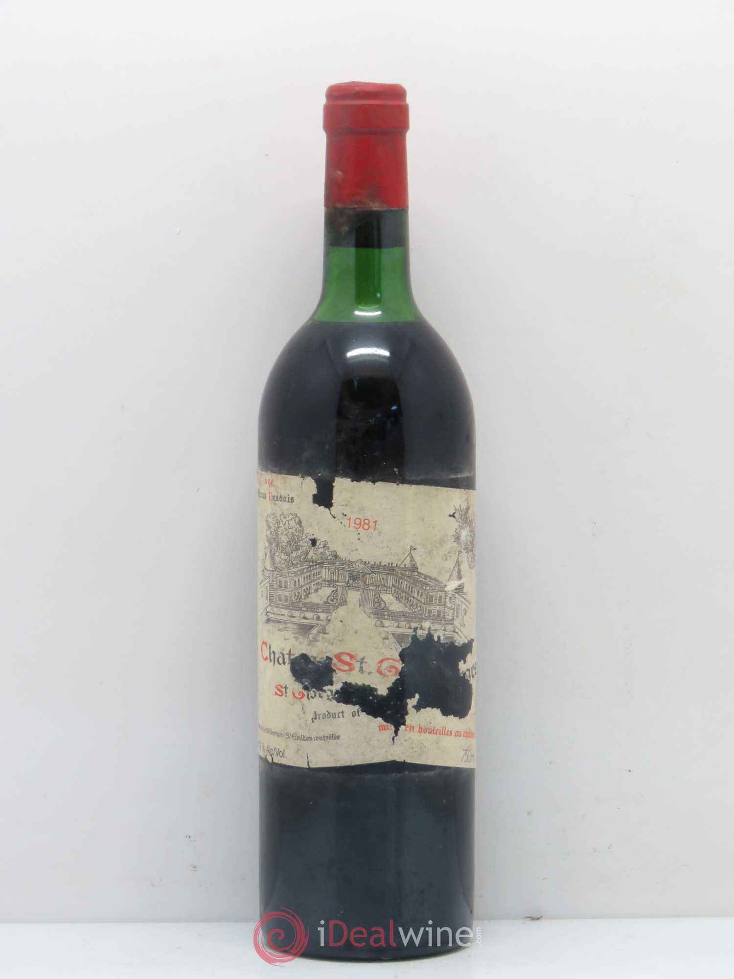 Château Saint-Georges 1981 - Lot de 1 bouteille - 0
