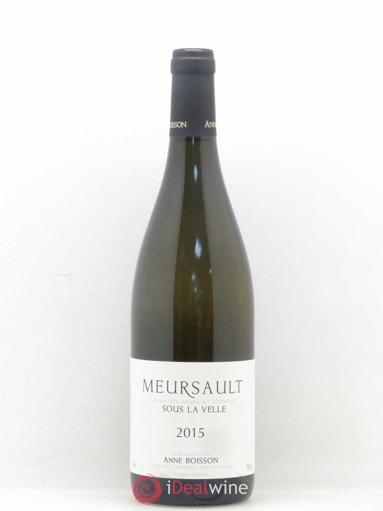 Meursault Sous la Velle Anne Boisson 2015 - Lot de 1 bouteille - 0