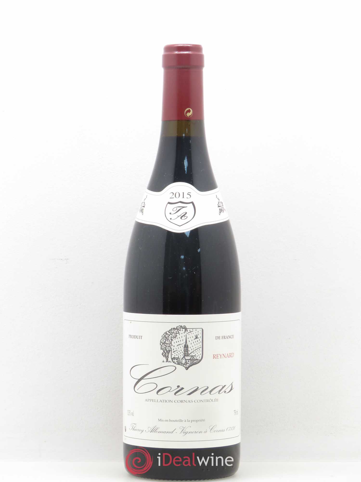 Cornas Reynard Thierry Allemand 2015 - Lot de 1 bouteille - 0