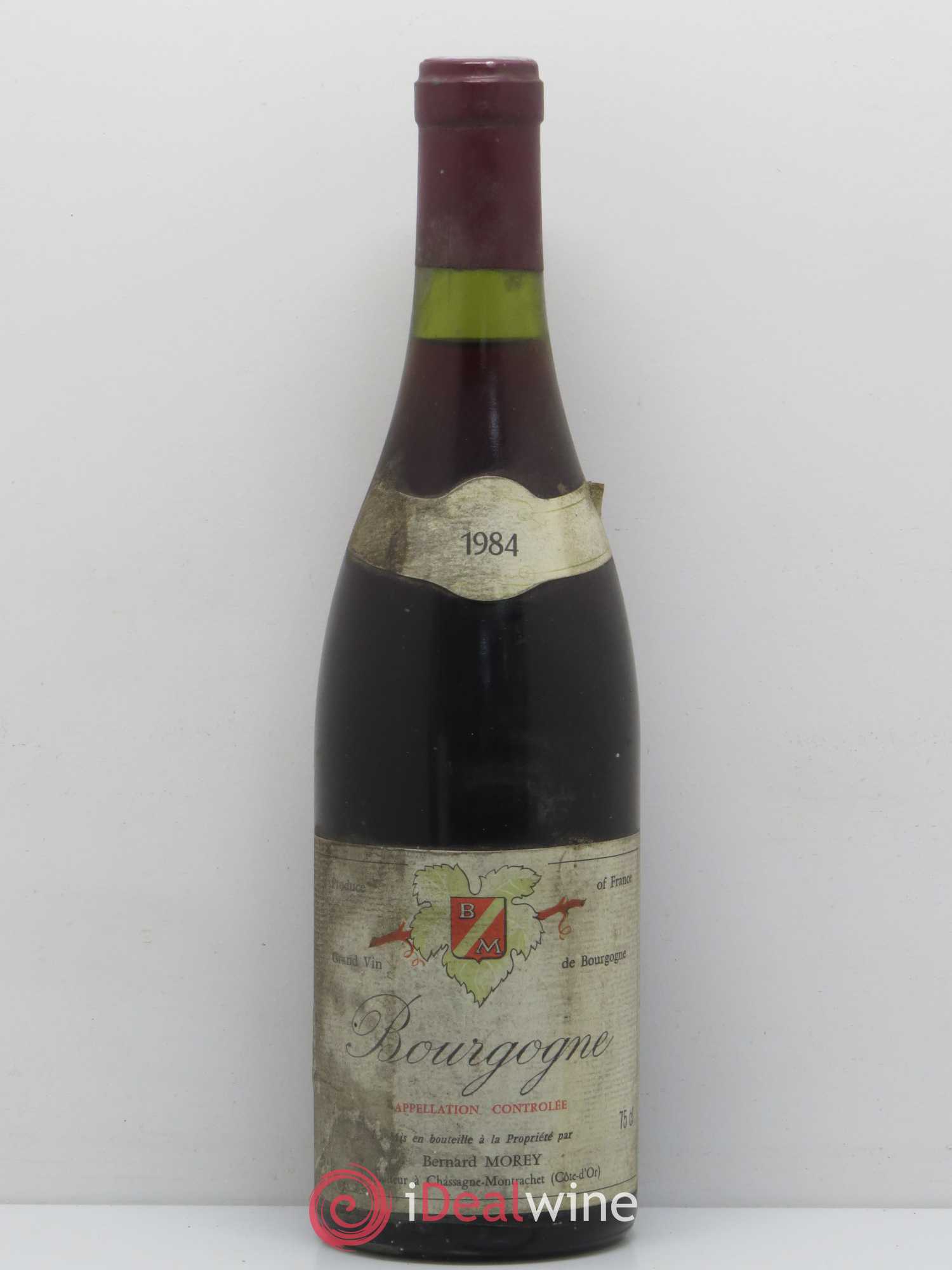 Bourgogne Bernard Morey 1984 - Lot de 1 bouteille - 0