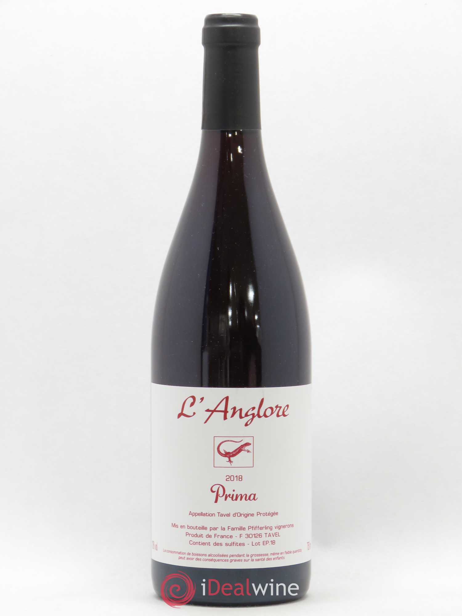Tavel Prima L'Anglore 2018 - Posten von 1 Flasche - 0