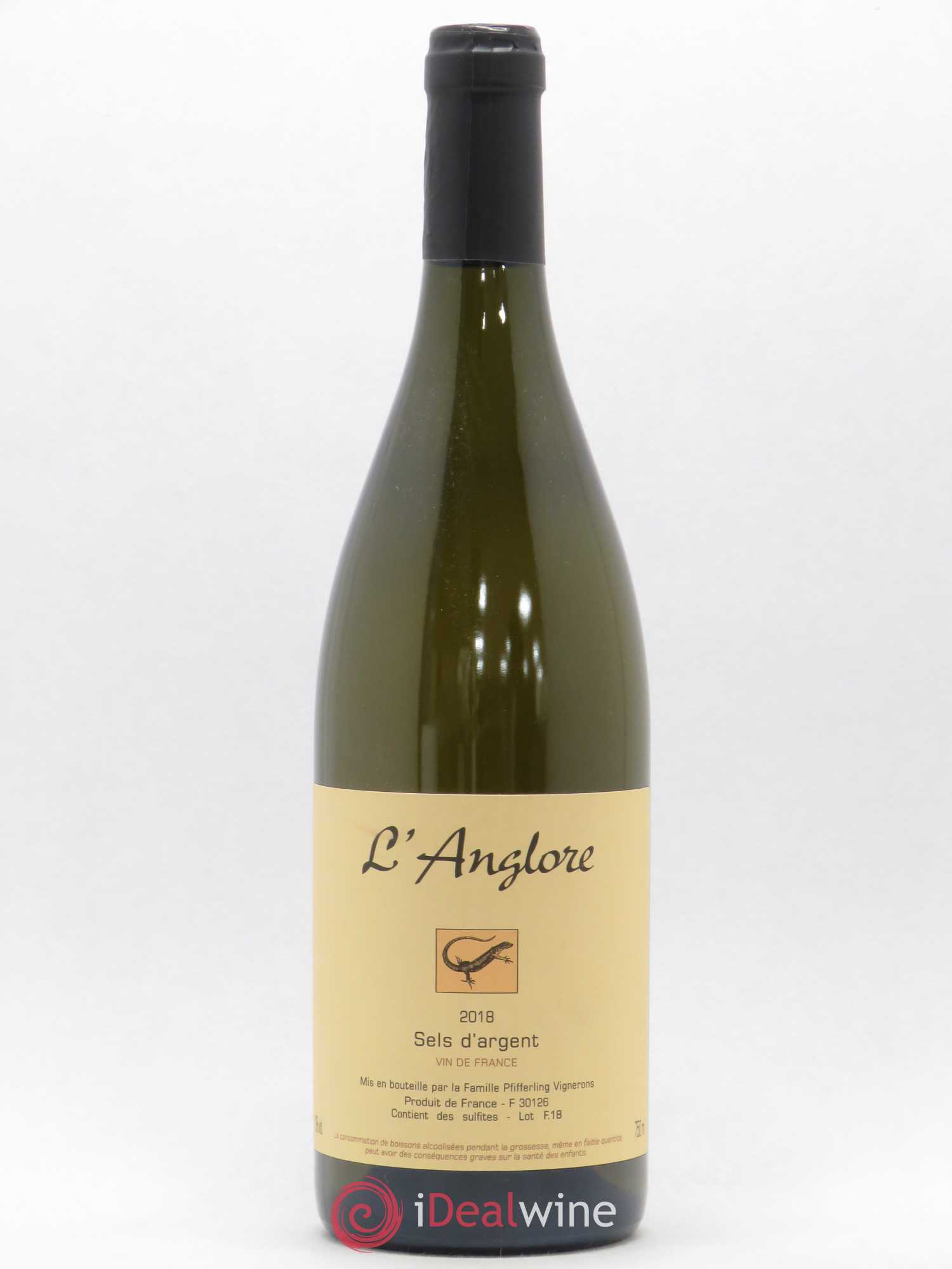 Vin de France Sels d'argent L'Anglore 2018 - Lot de 1 bouteille - 0