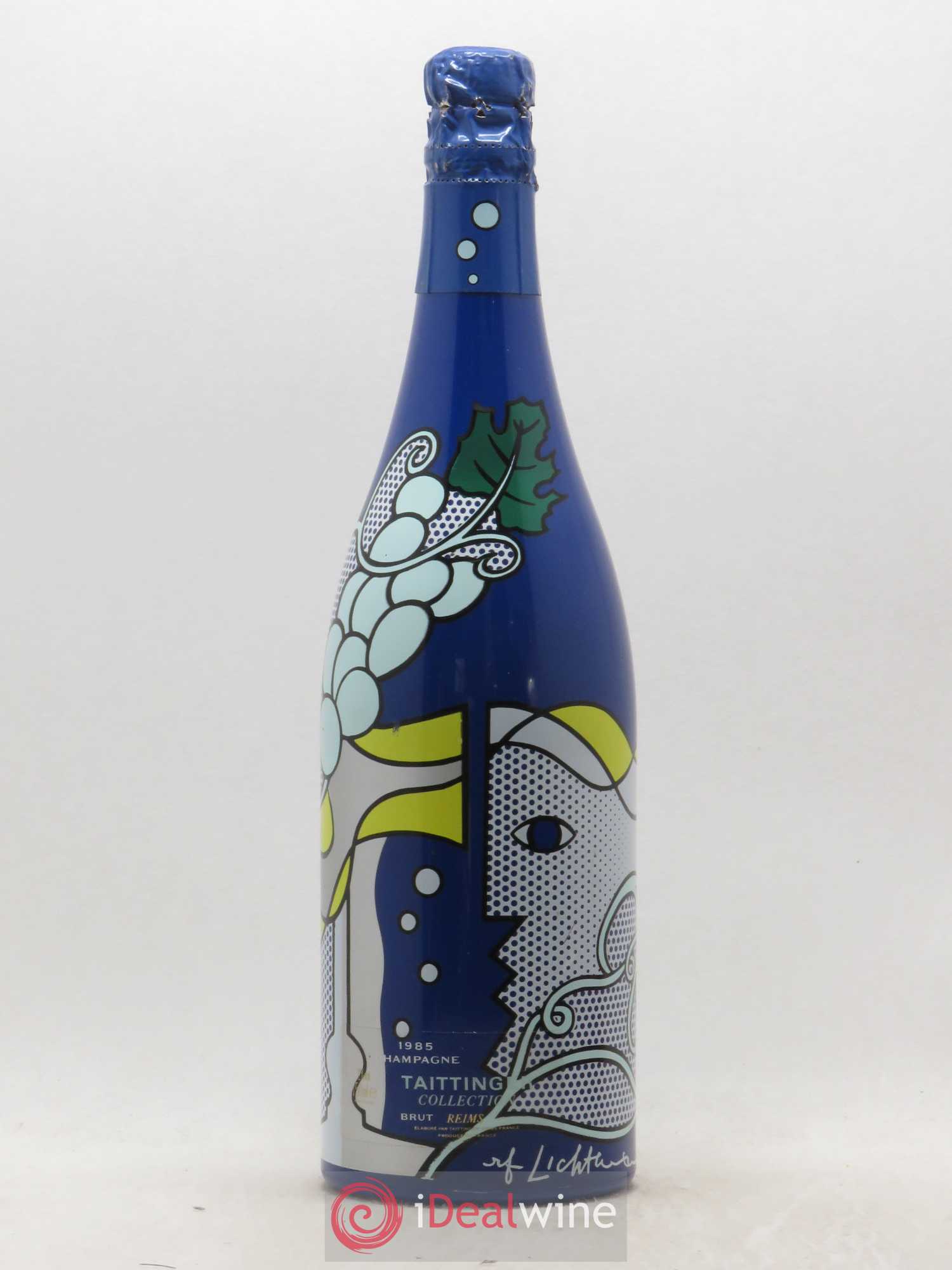 1985 - Collection Lichtenstein Taittinger 1985 - Lot de 1 bouteille - 0