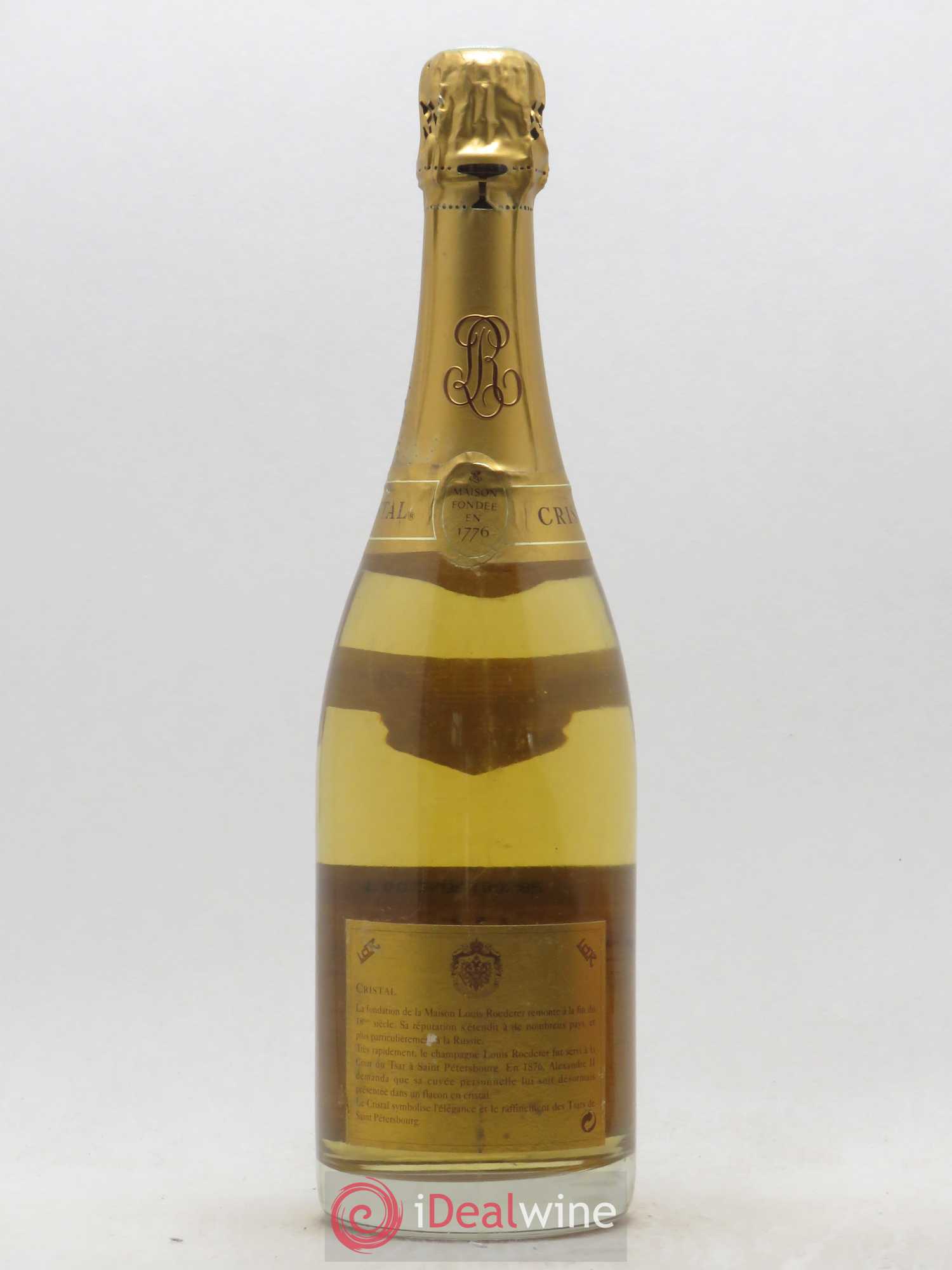Cristal Louis Roederer 1990 - Lot de 1 bouteille - 1