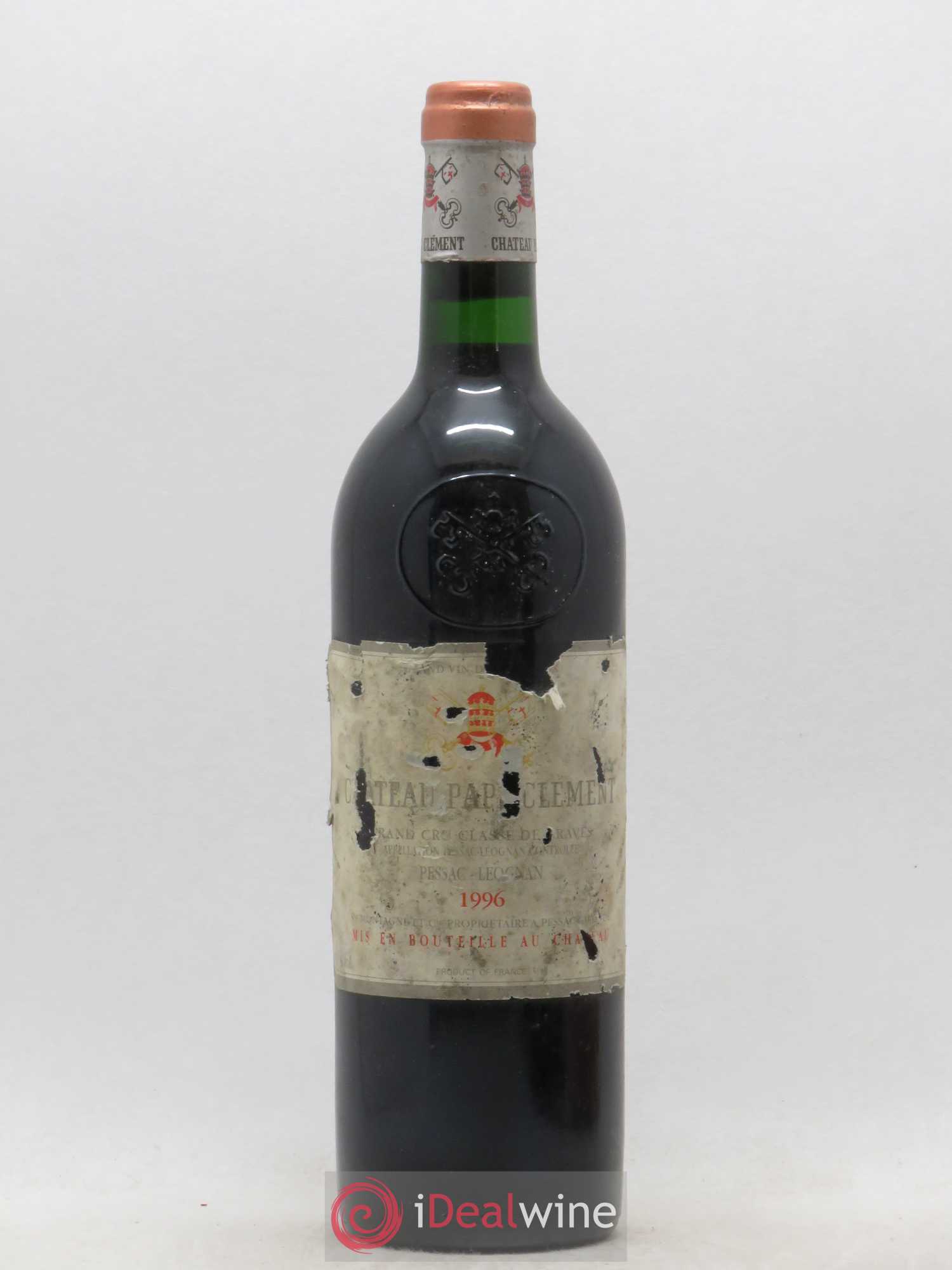 Château Pape Clément Cru Classé de Graves 1996 - Lot de 1 bouteille - 0