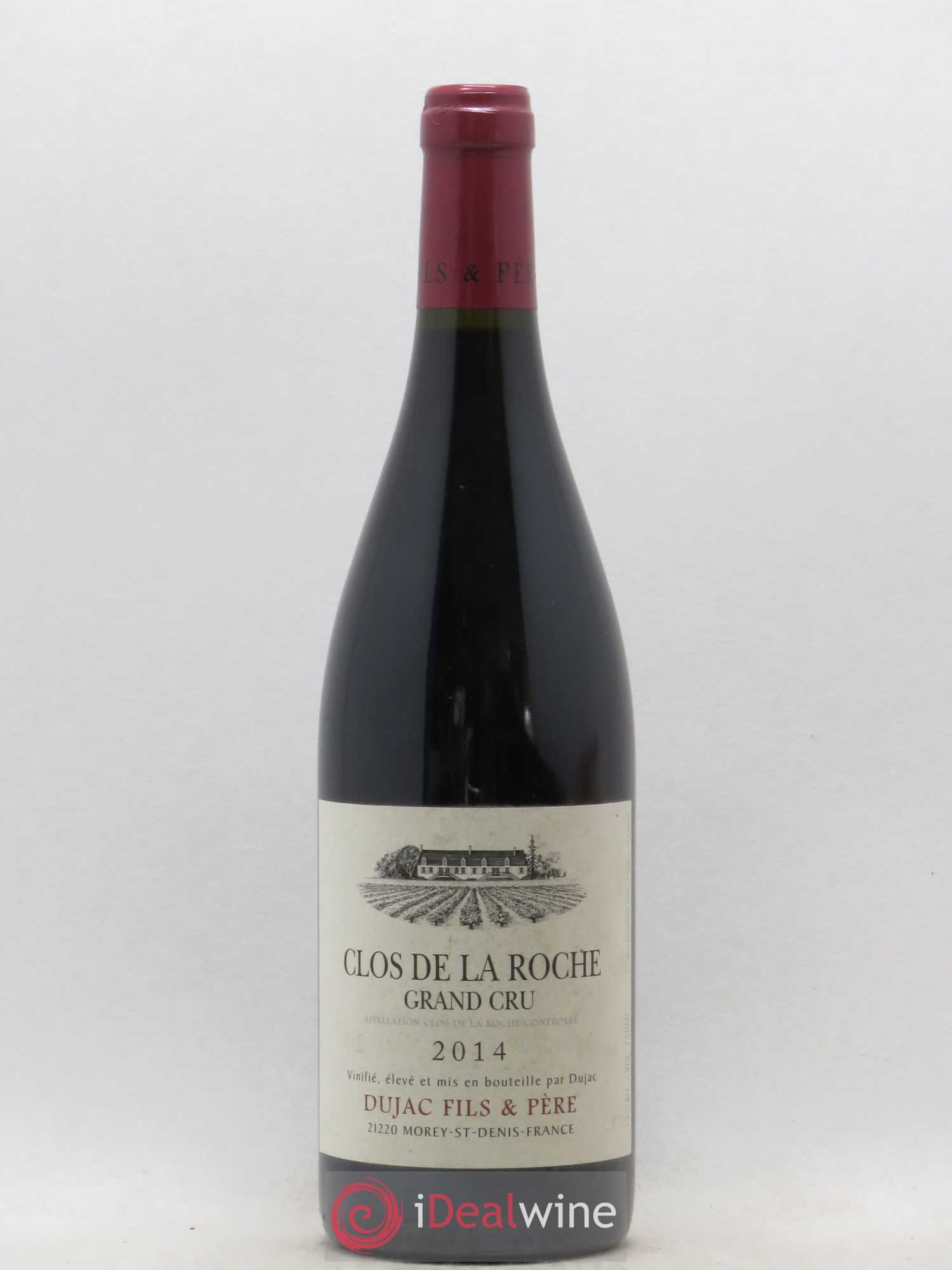 Clos de la Roche Grand Cru Dujac Fils et Père 2014 - Lot de 1 bouteille - 0