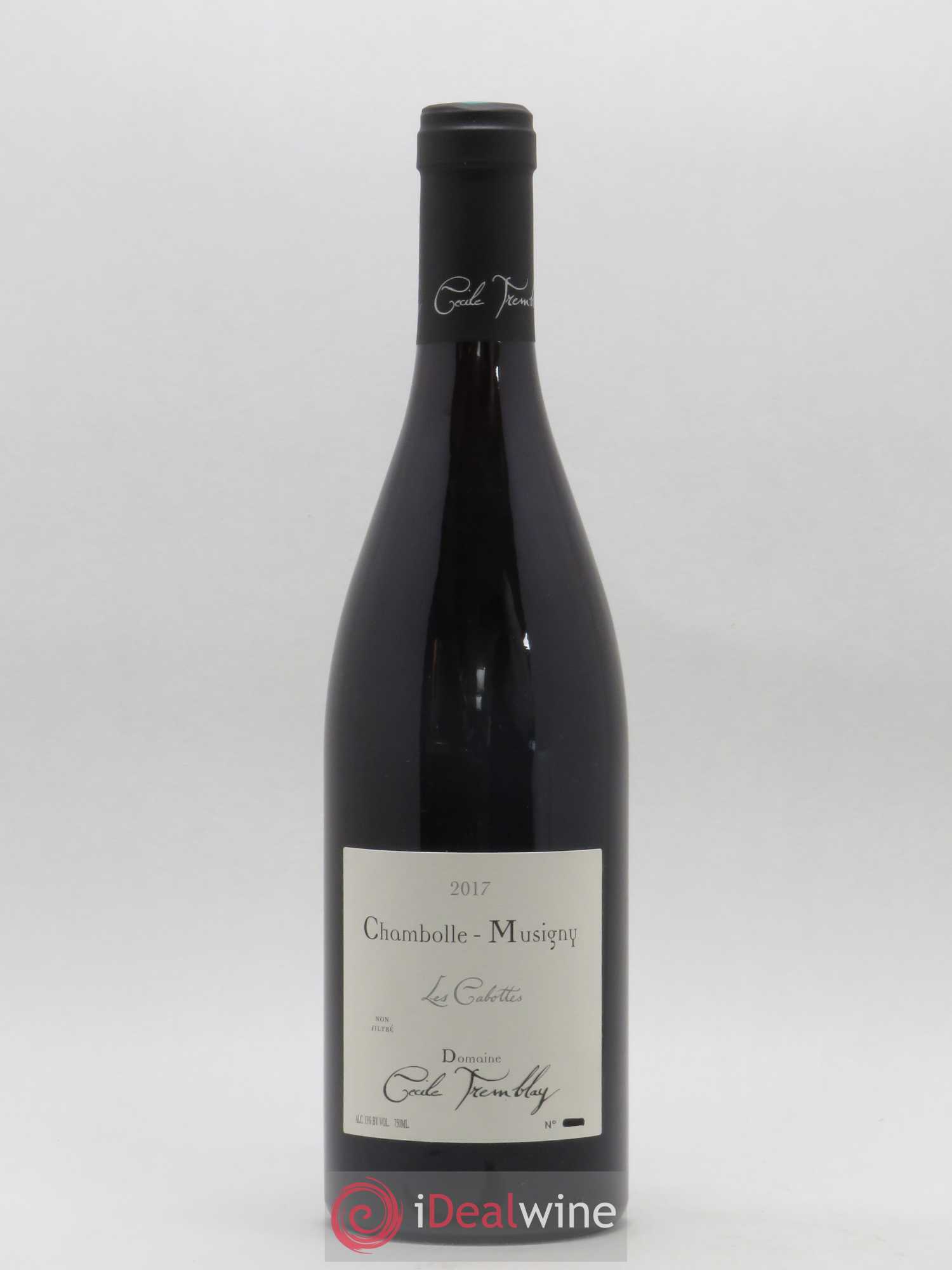 Chambolle-Musigny Les Cabottes Cécile Tremblay 2017 - Lot de 1 bouteille - 0