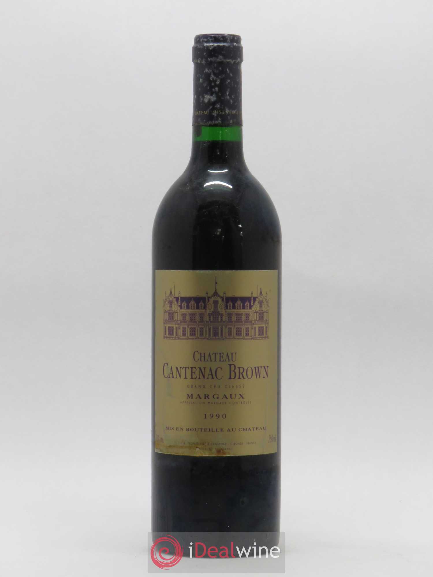 Château Cantenac Brown 3ème Grand Cru Classé 1990 - Lotto di 1 bottiglia - 0