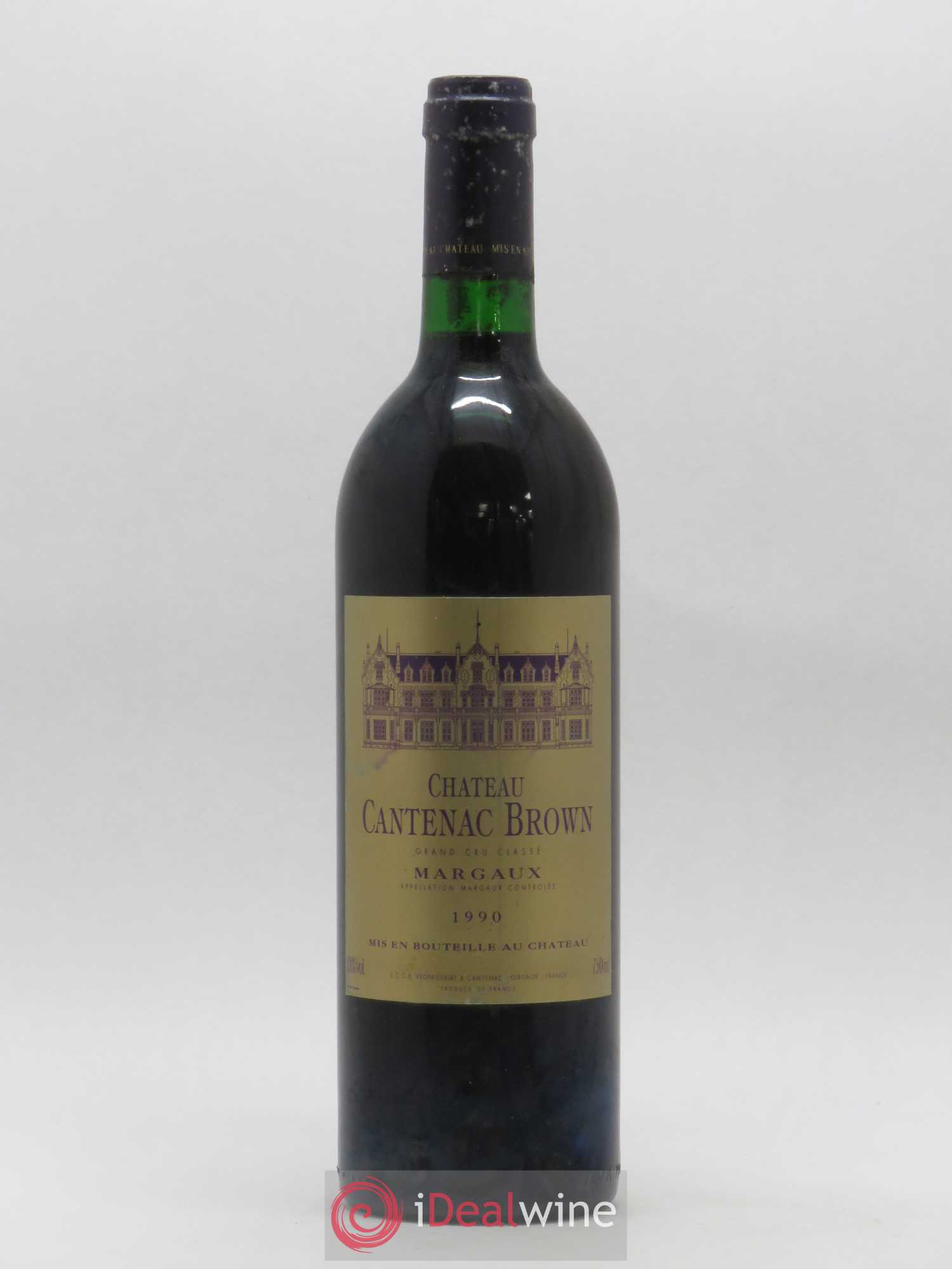 Château Cantenac Brown 3ème Grand Cru Classé 1990 - Lotto di 1 bottiglia - 0