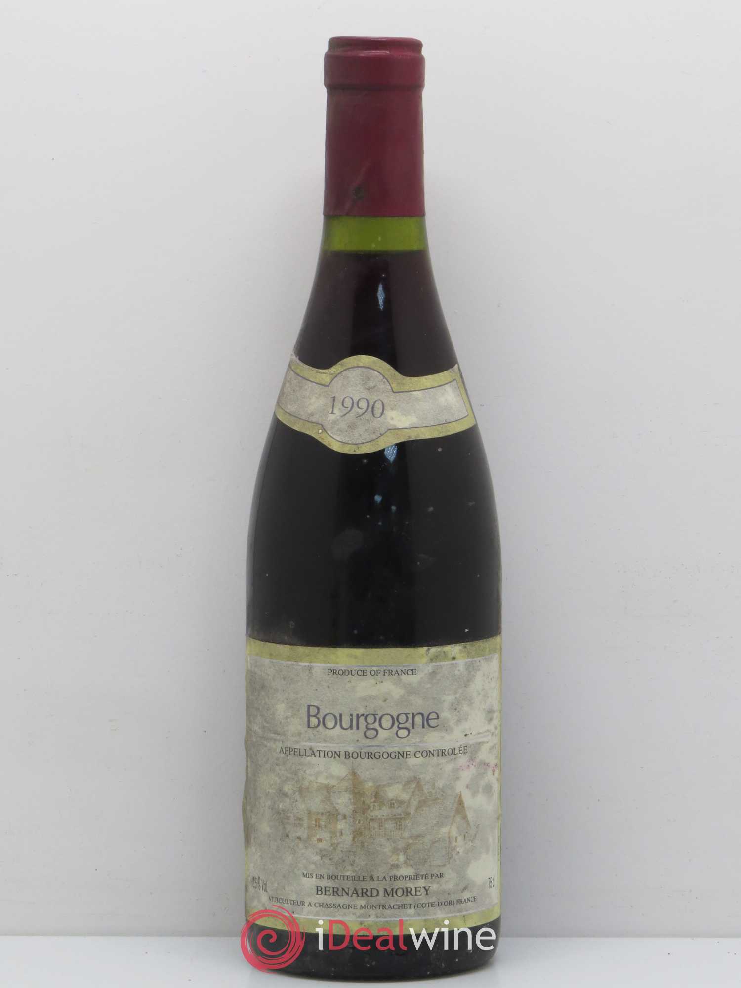 Bourgogne Bernard Morey 1990 - Lot de 1 bouteille - 0