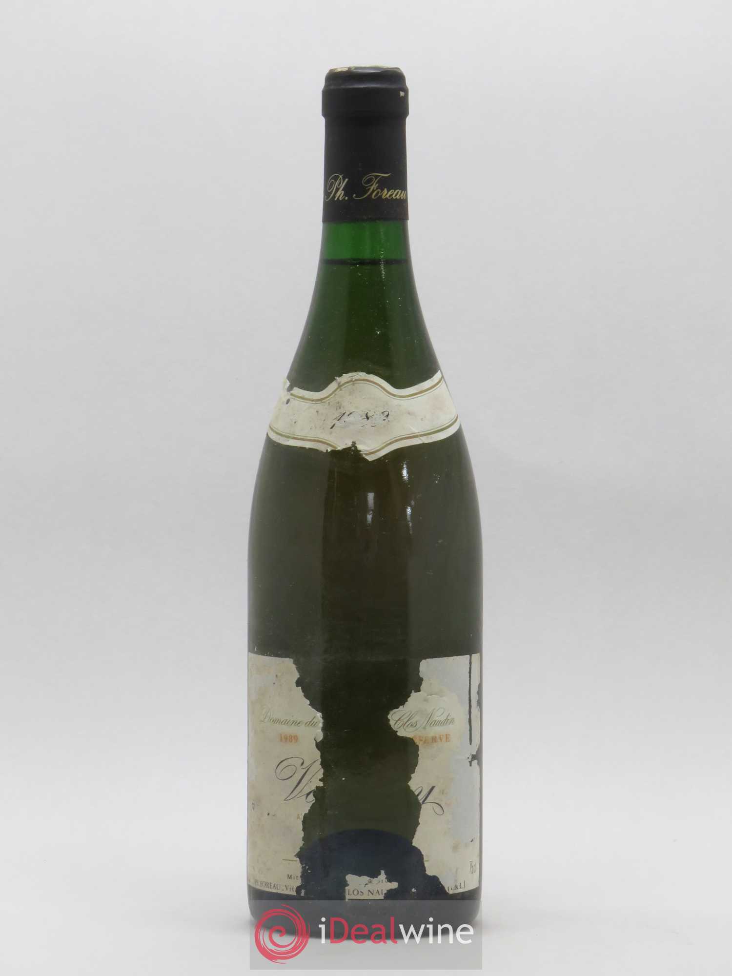 Vouvray Moelleux Réserve Clos Naudin - Philippe Foreau 1989 - Lotto di 1 bottiglia - 0